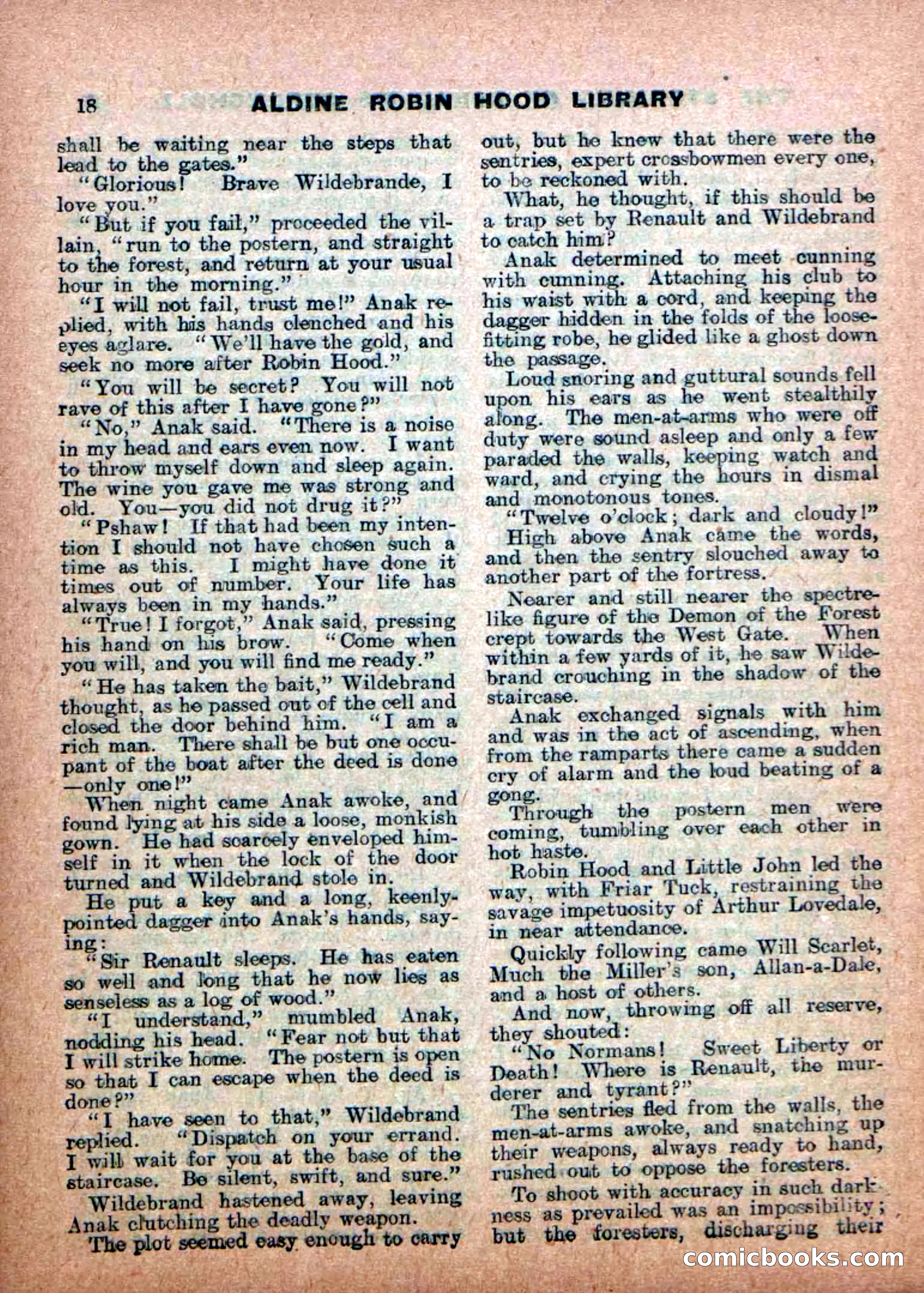 Robin Hood Library No. 17: The Demon of the Forest — page 20 of 36