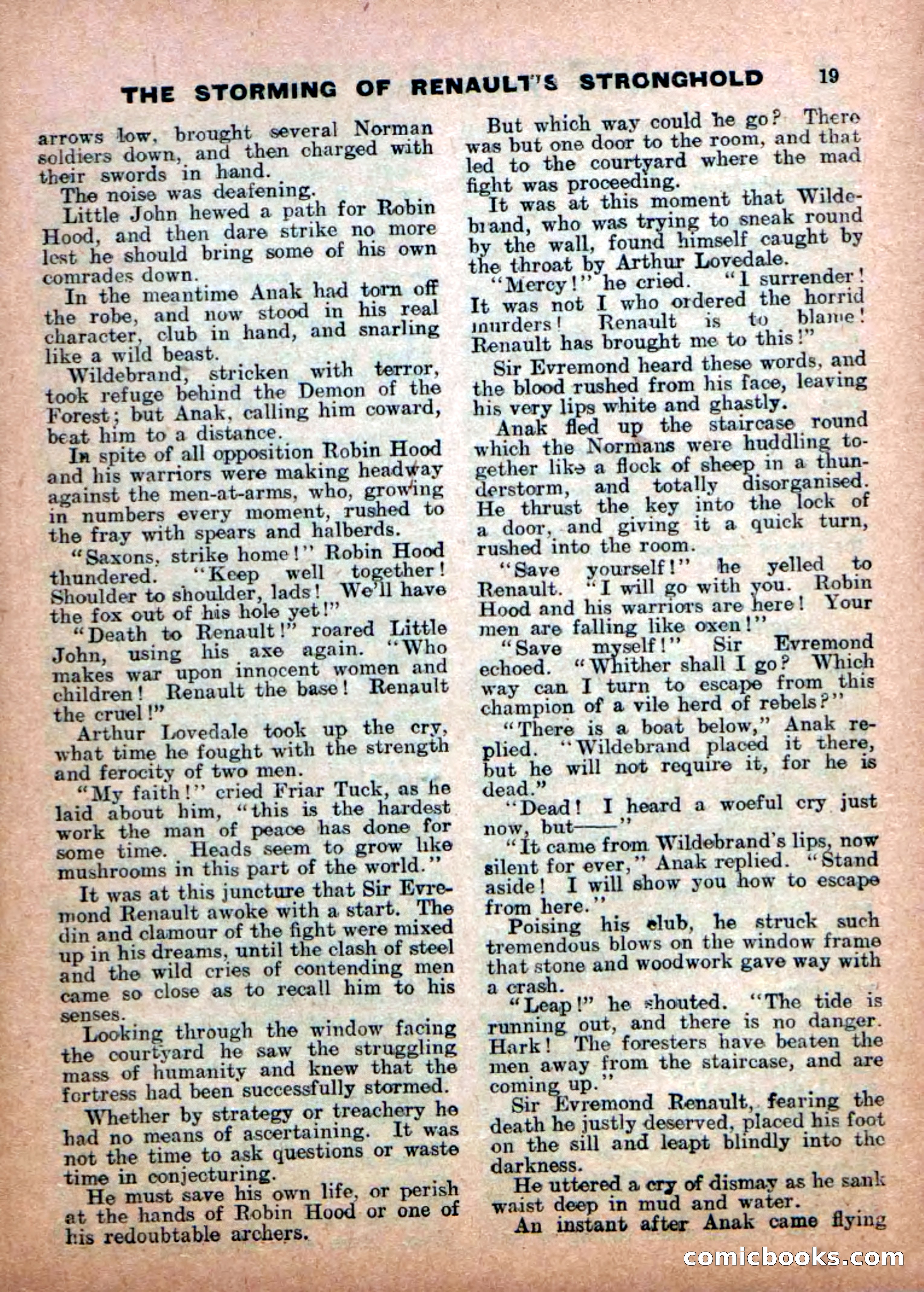 Robin Hood Library No. 17: The Demon of the Forest — page 21 of 36