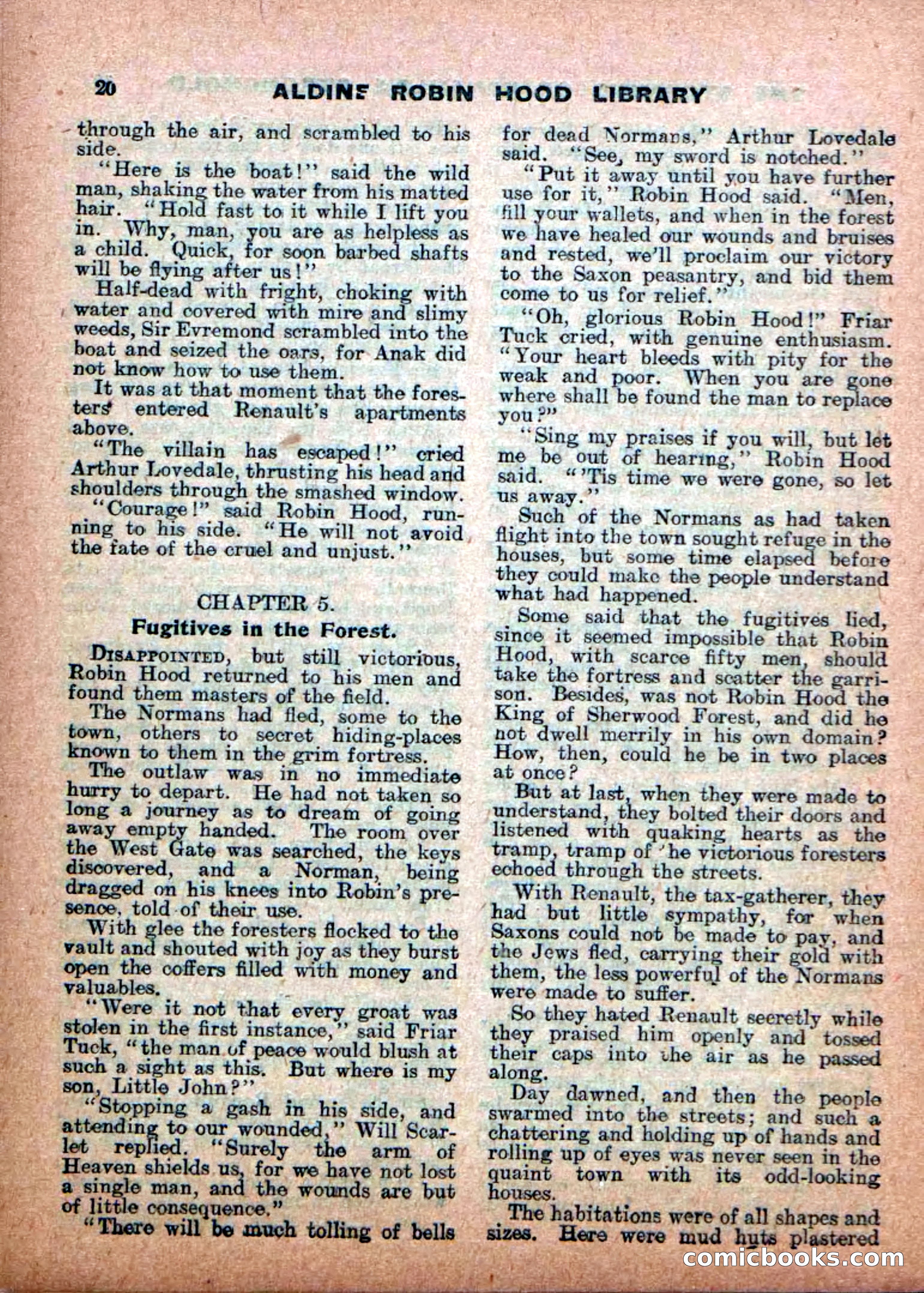Robin Hood Library No. 17: The Demon of the Forest — page 22 of 36