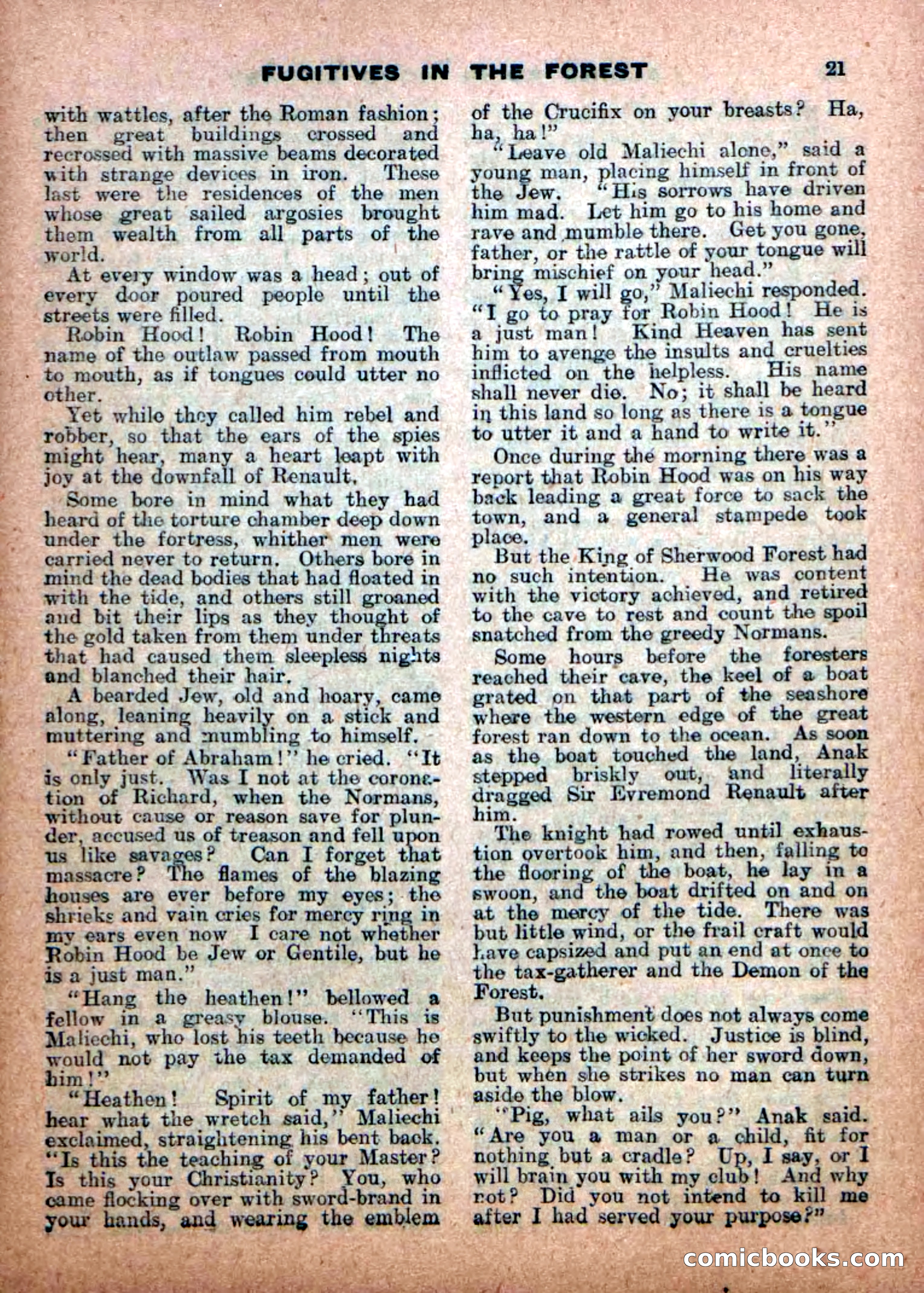 Robin Hood Library No. 17: The Demon of the Forest — page 23 of 36