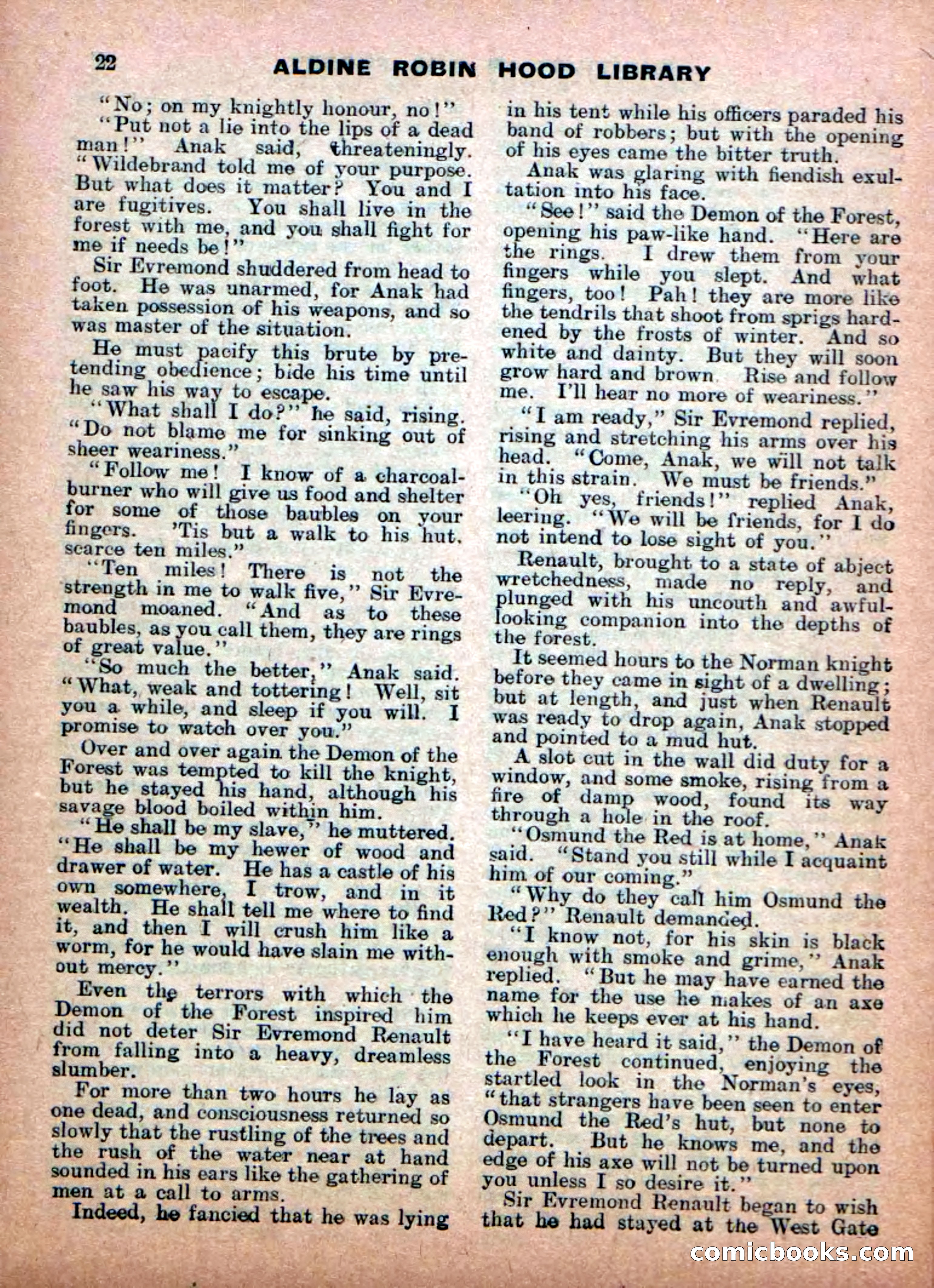 Robin Hood Library No. 17: The Demon of the Forest — page 24 of 36