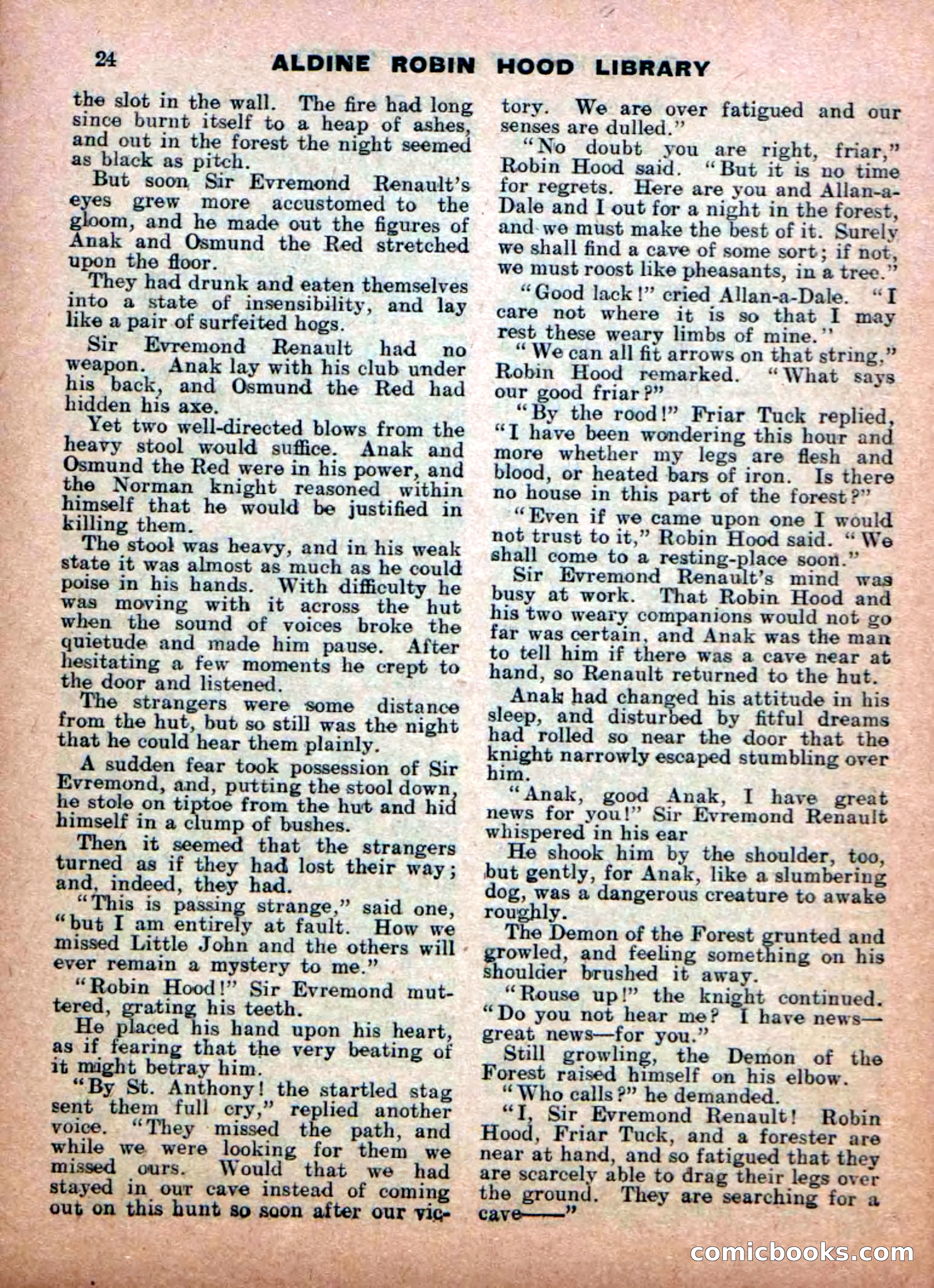 Robin Hood Library No. 17: The Demon of the Forest — page 26 of 36