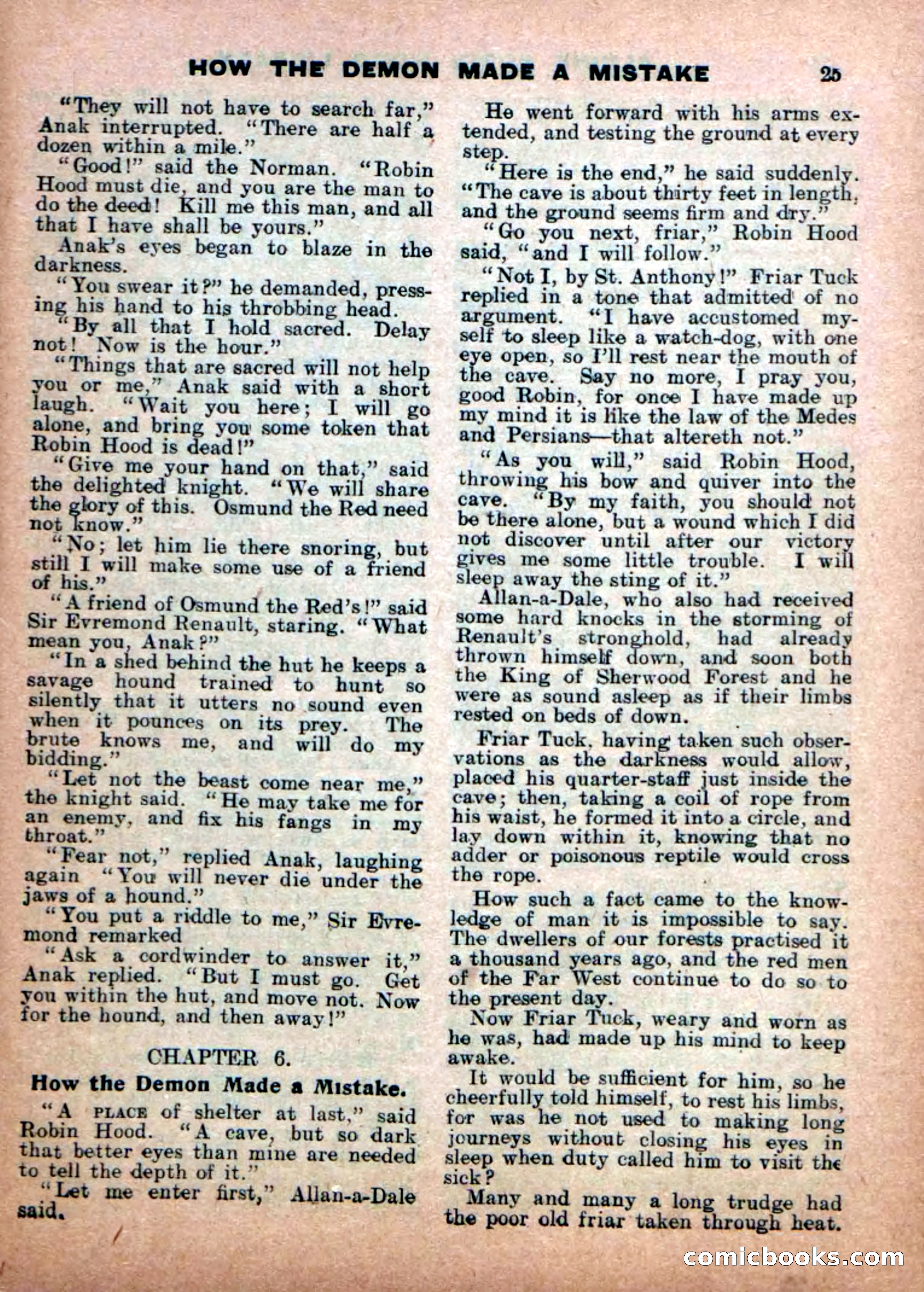 Robin Hood Library No. 17: The Demon of the Forest — page 27 of 36