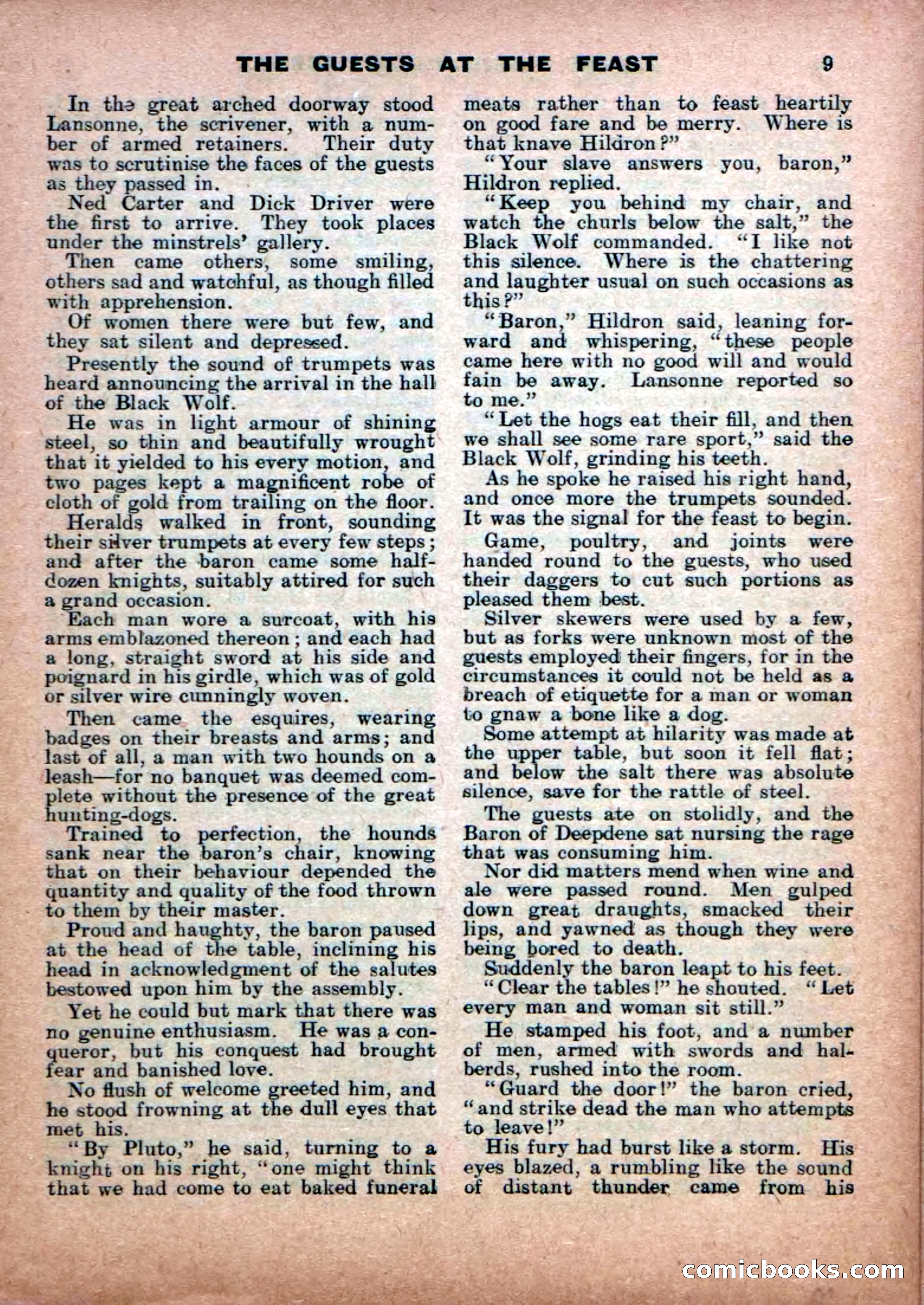 Robin Hood Library No. 18: Sons of the Brave — page 11 of 36