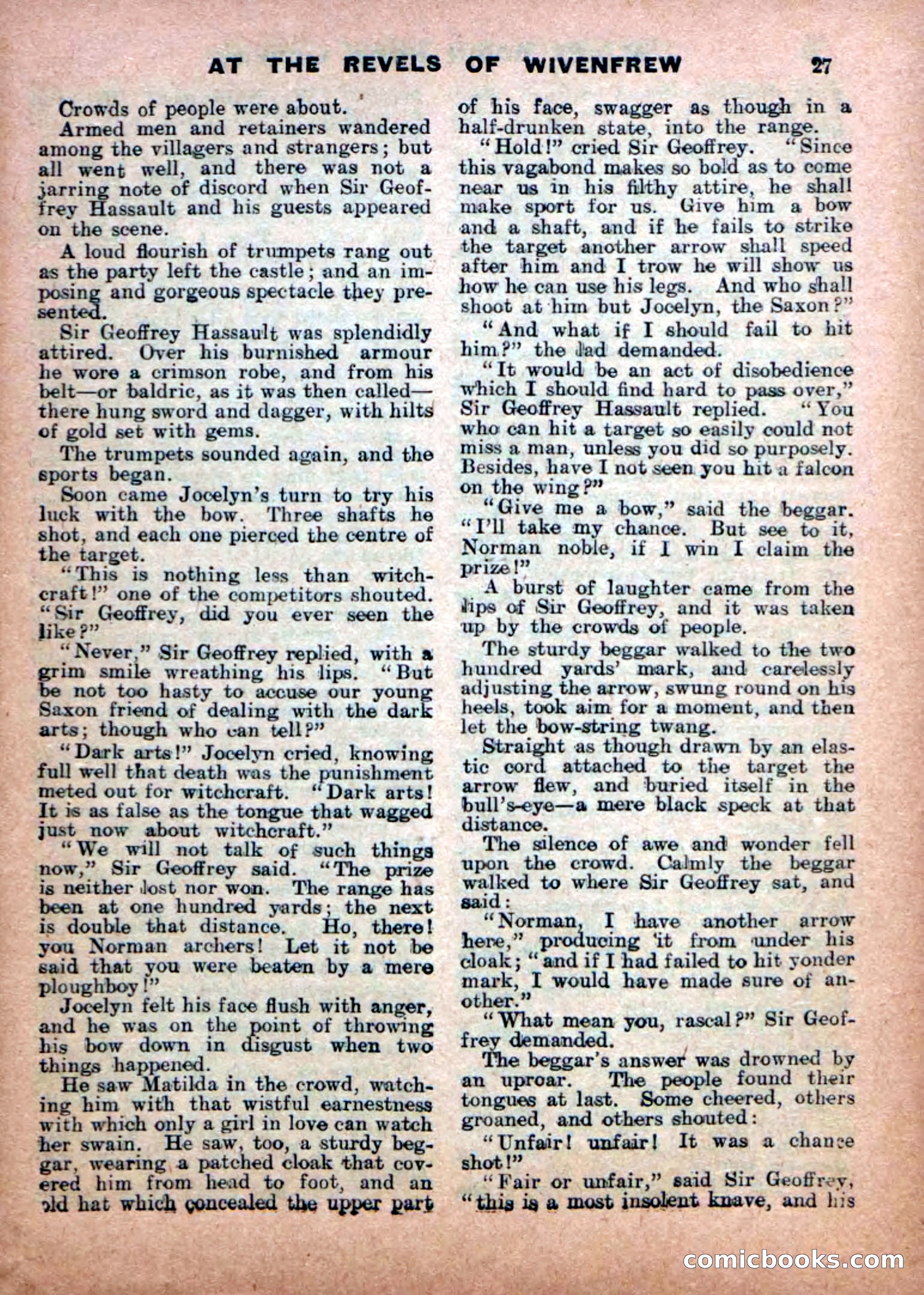 Robin Hood Library No. 18: Sons of the Brave — page 29 of 36