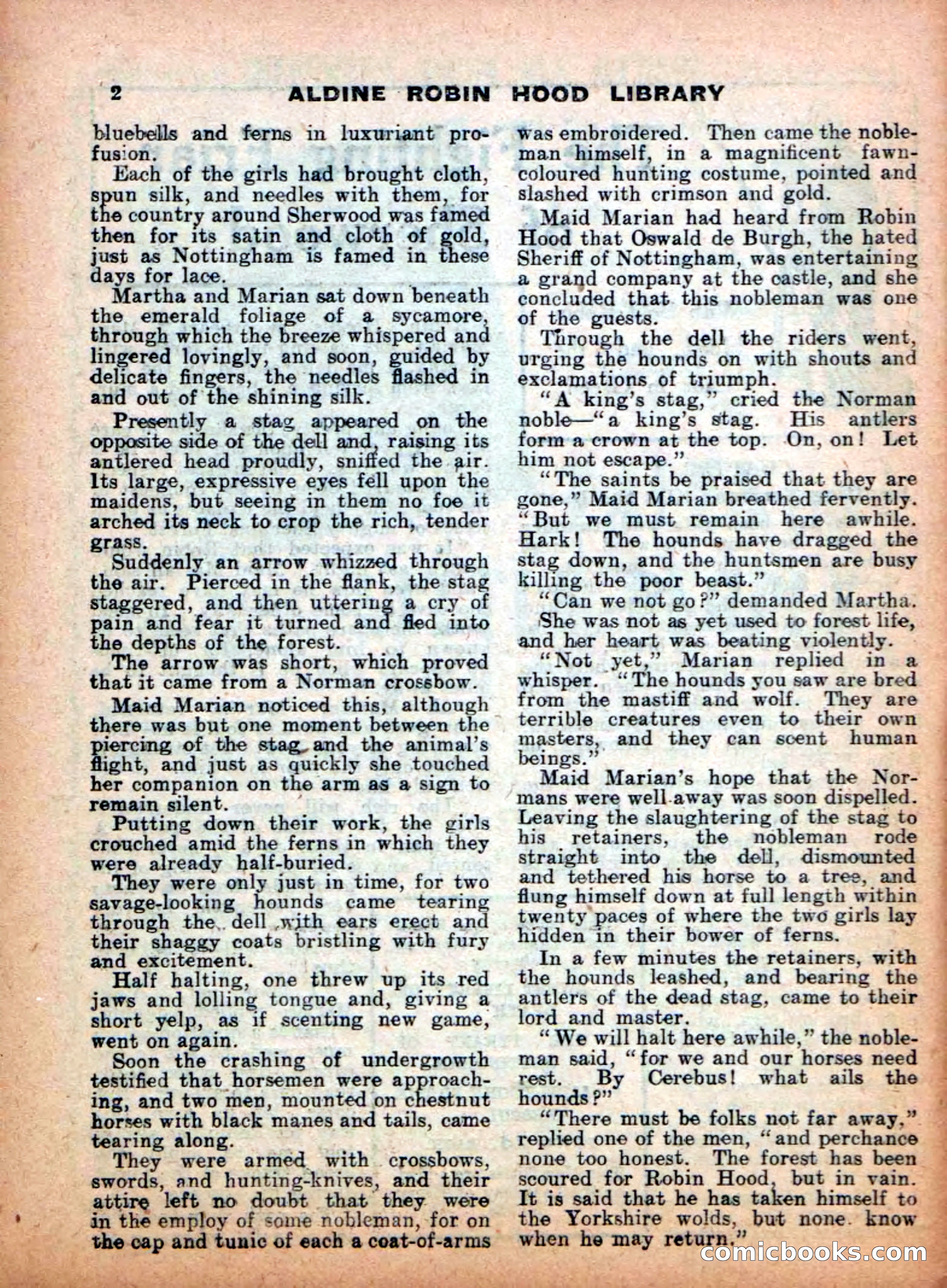 The Fighting Friar of Sherwood — page 4 of 36