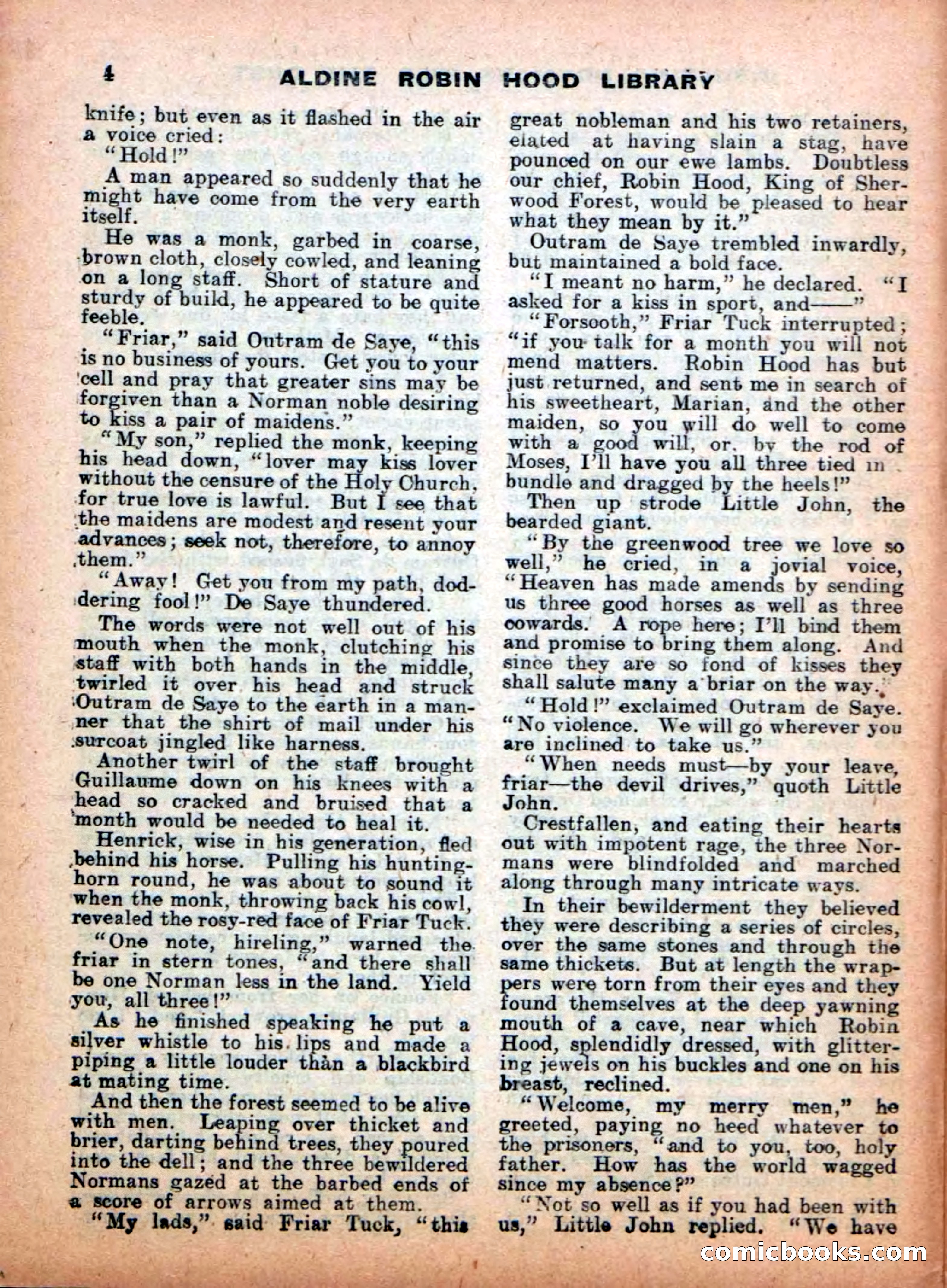 The Fighting Friar of Sherwood — page 6 of 36