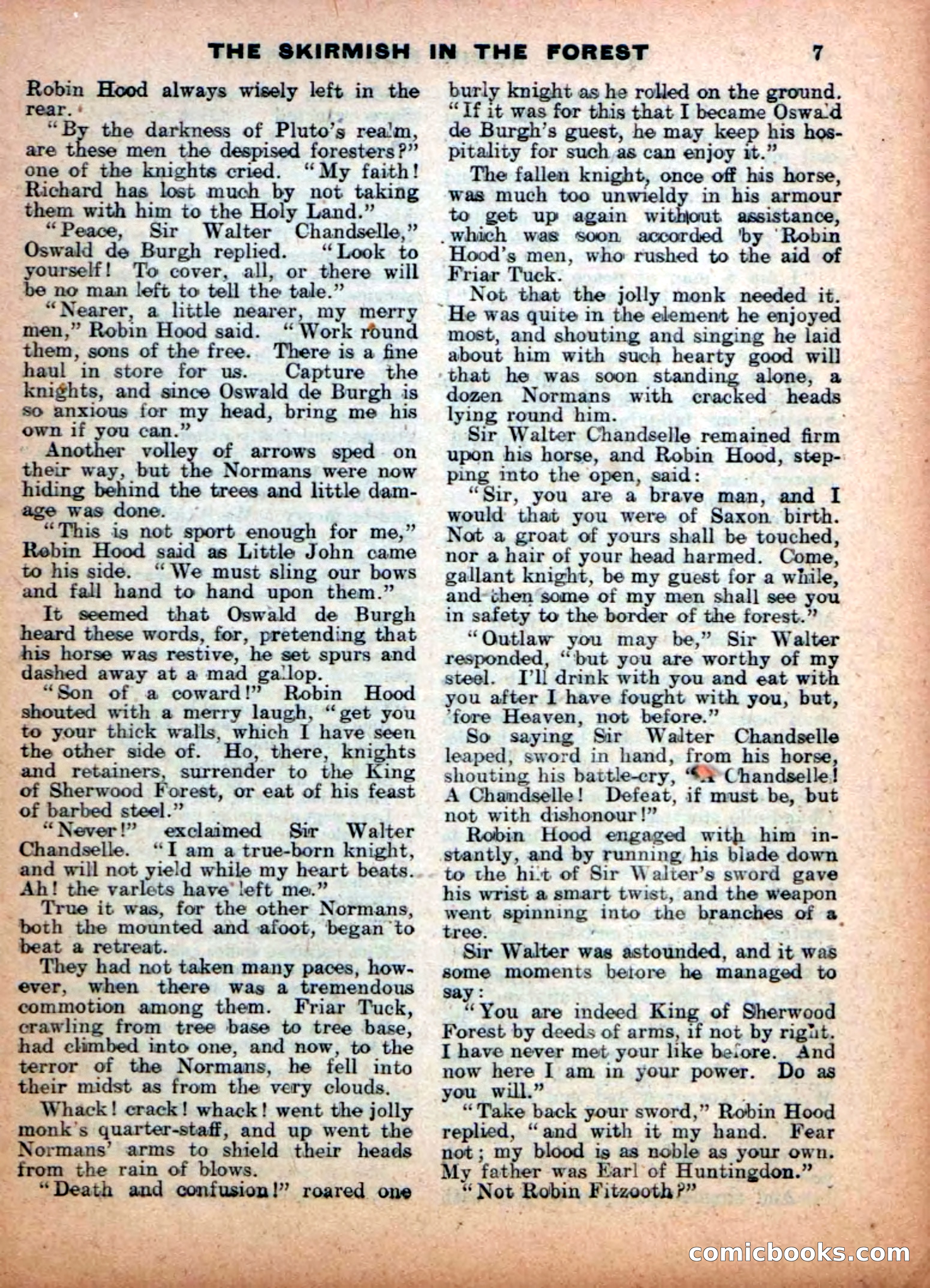 The Fighting Friar of Sherwood — page 9 of 36