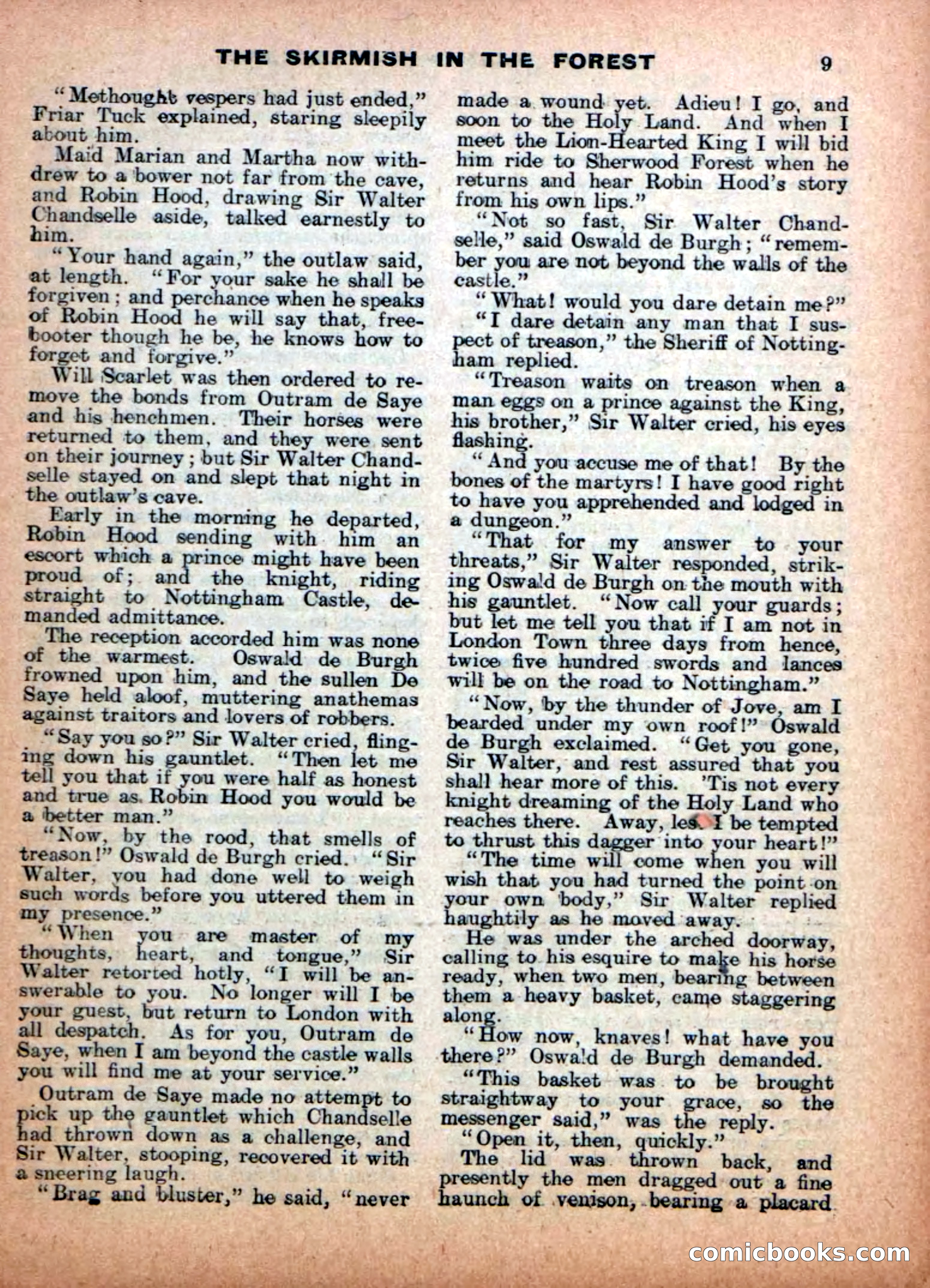 The Fighting Friar of Sherwood — page 11 of 36