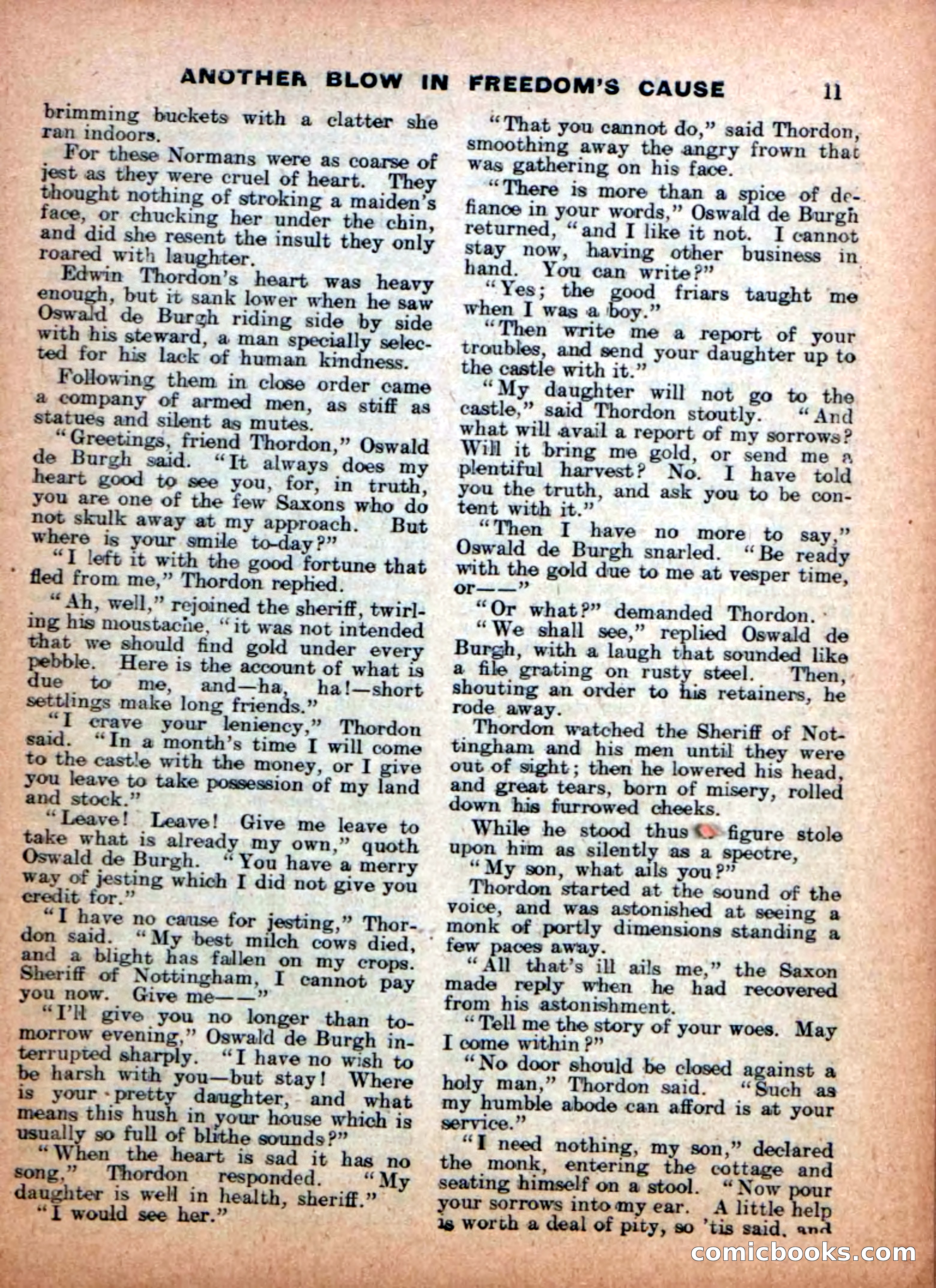 The Fighting Friar of Sherwood — page 13 of 36
