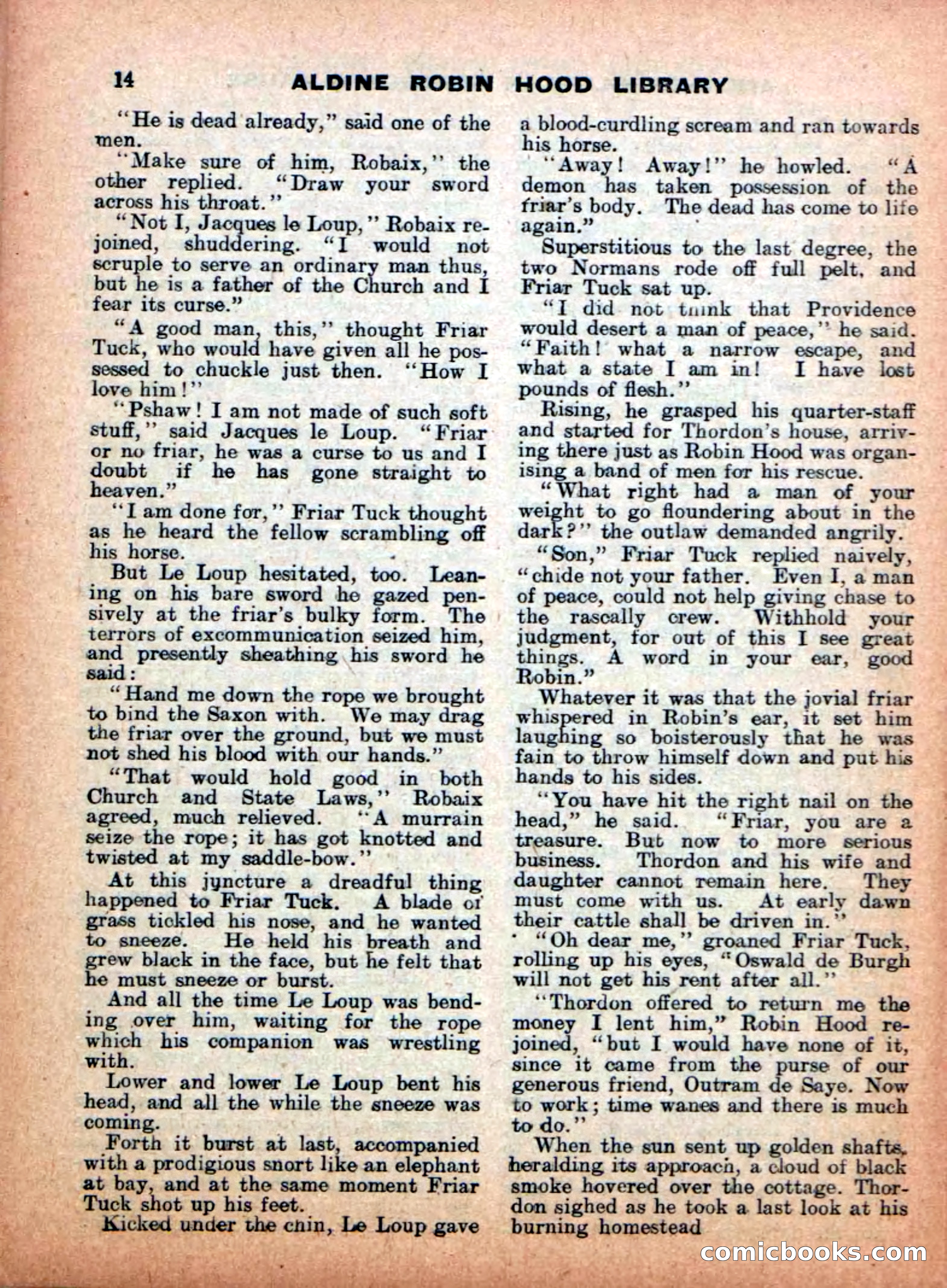 The Fighting Friar of Sherwood — page 16 of 36