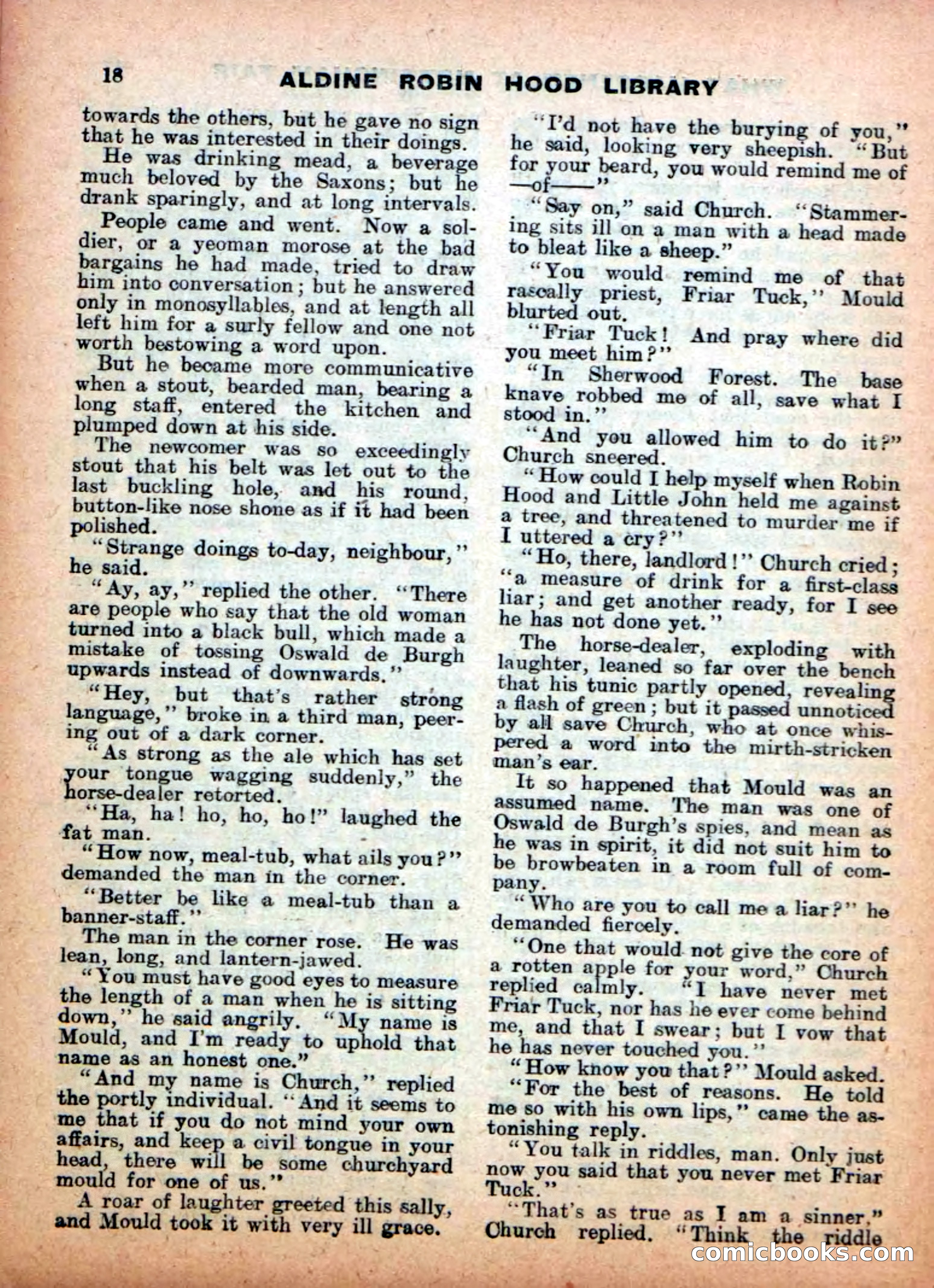 The Fighting Friar of Sherwood — page 20 of 36