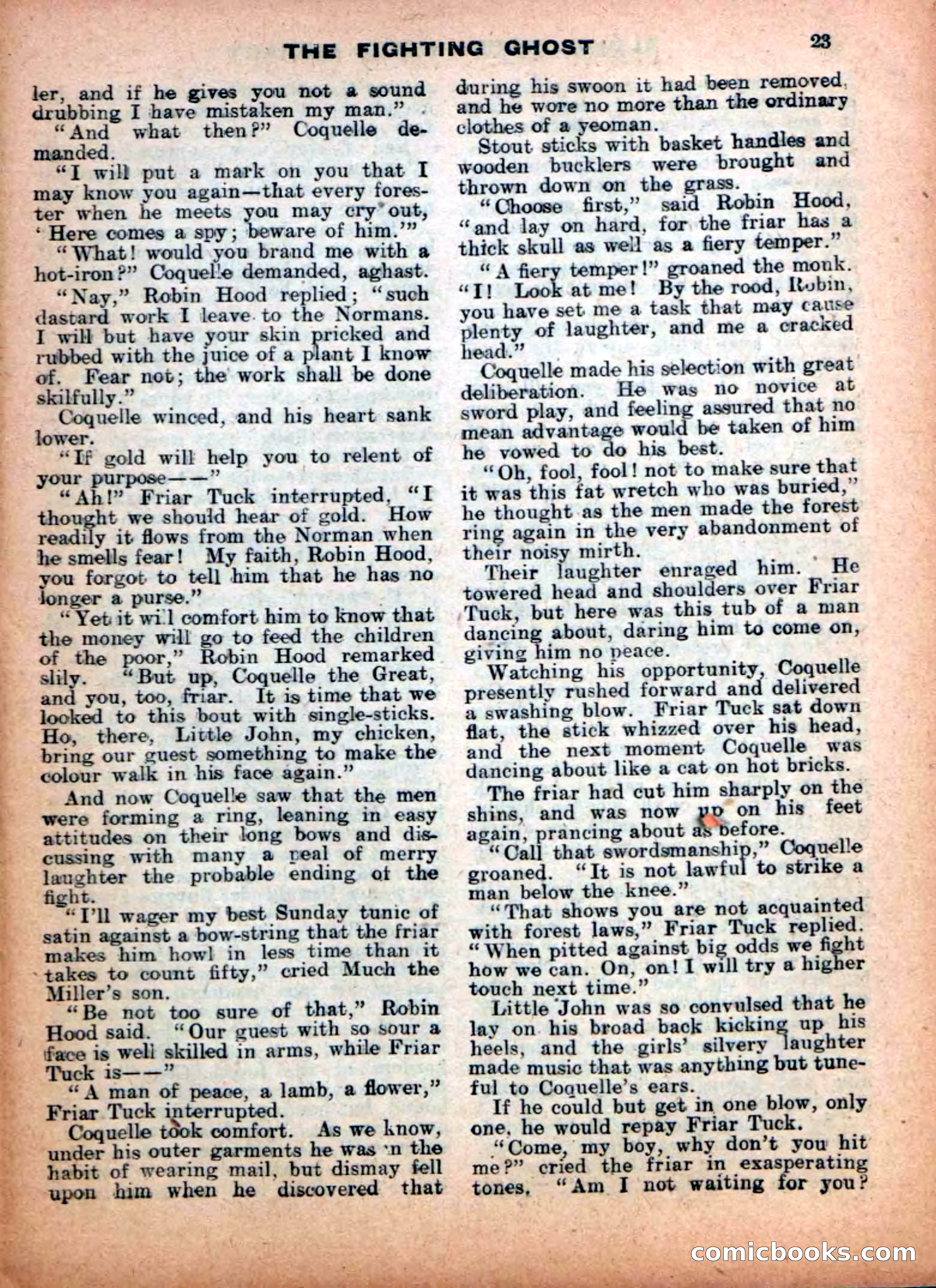 The Fighting Friar of Sherwood — page 25 of 36