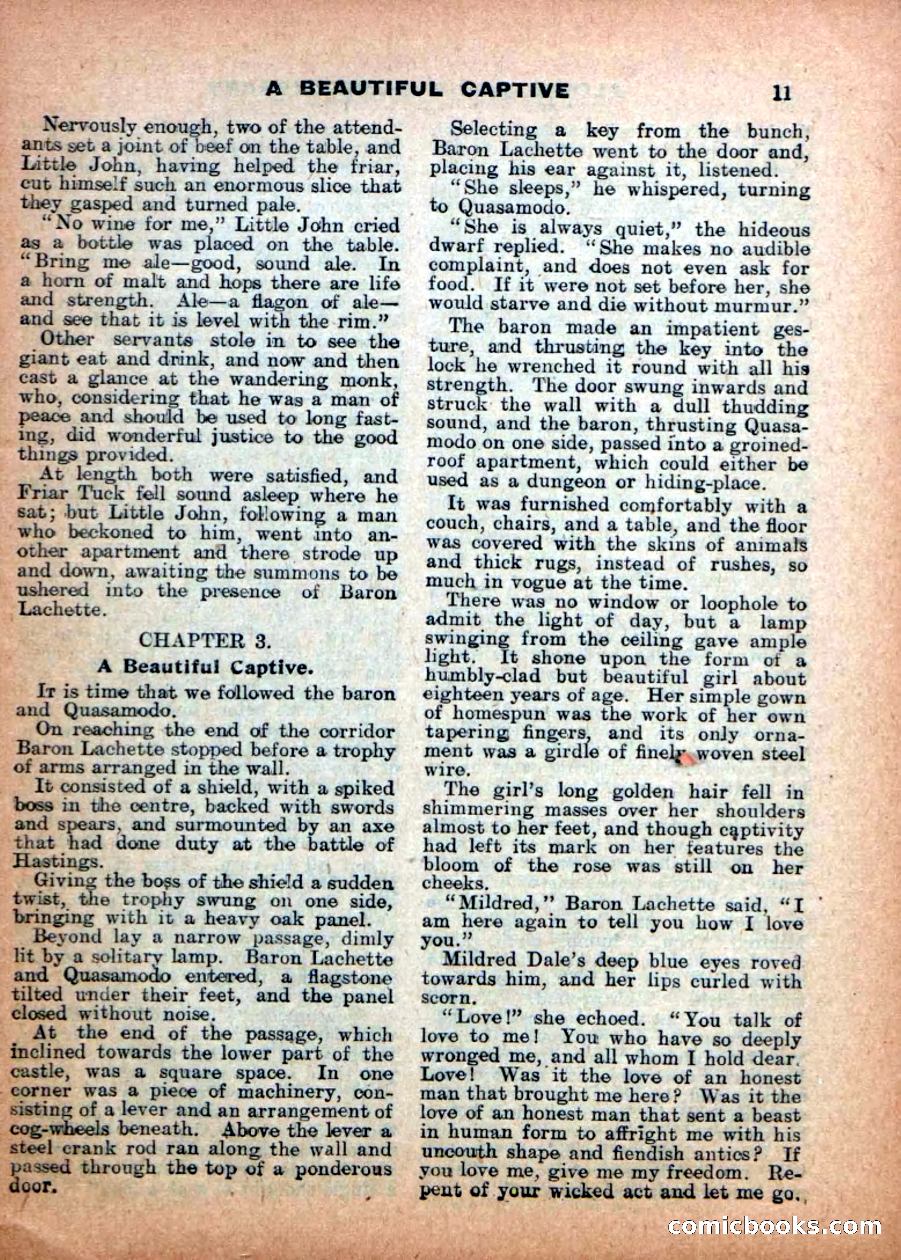 Aldine Robin Hood Library No. 4: Little John to the Rescue — page 13 of 34