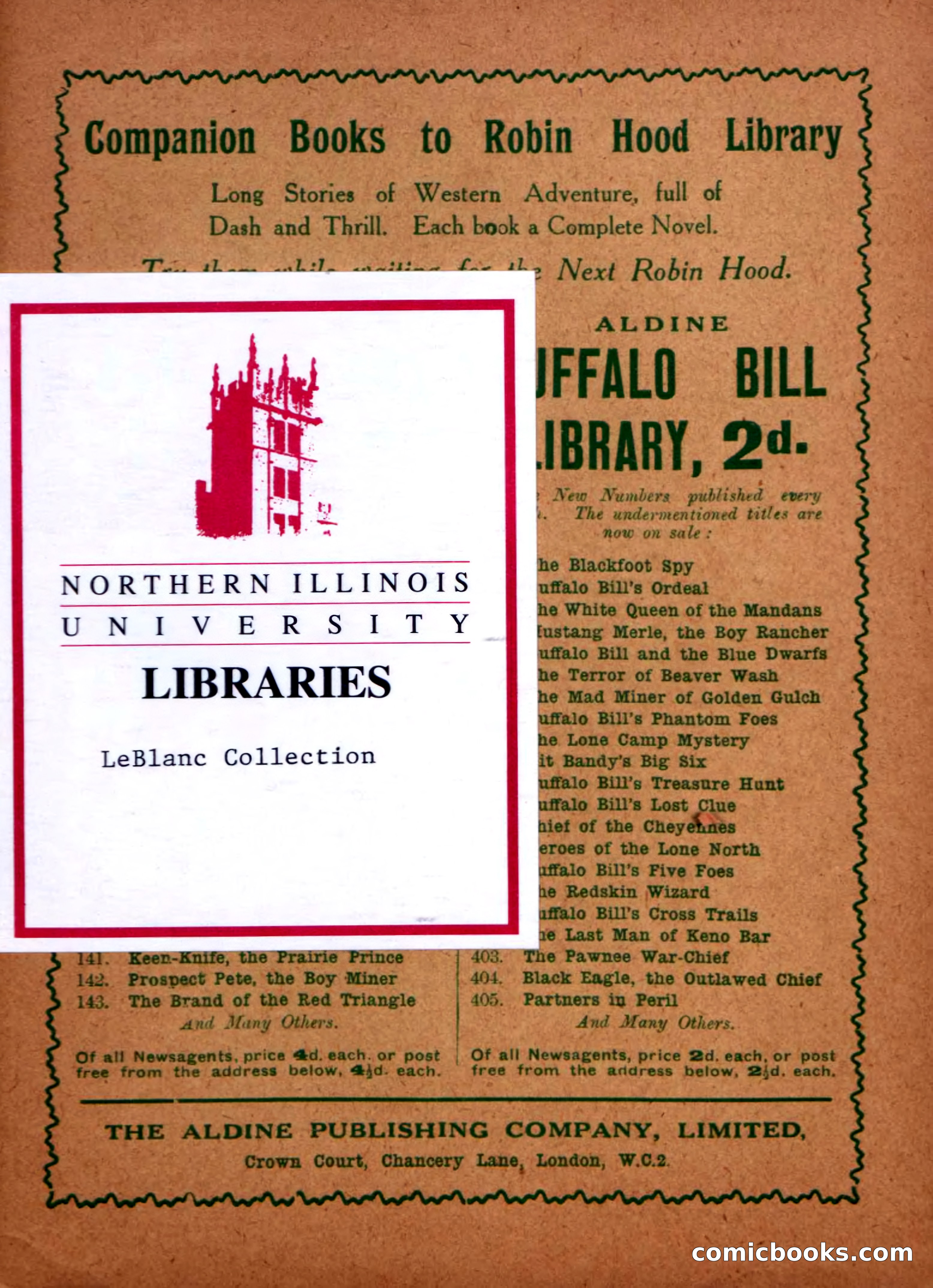 Aldine Robin Hood Library No. 4: Little John to the Rescue — page 33 of 34