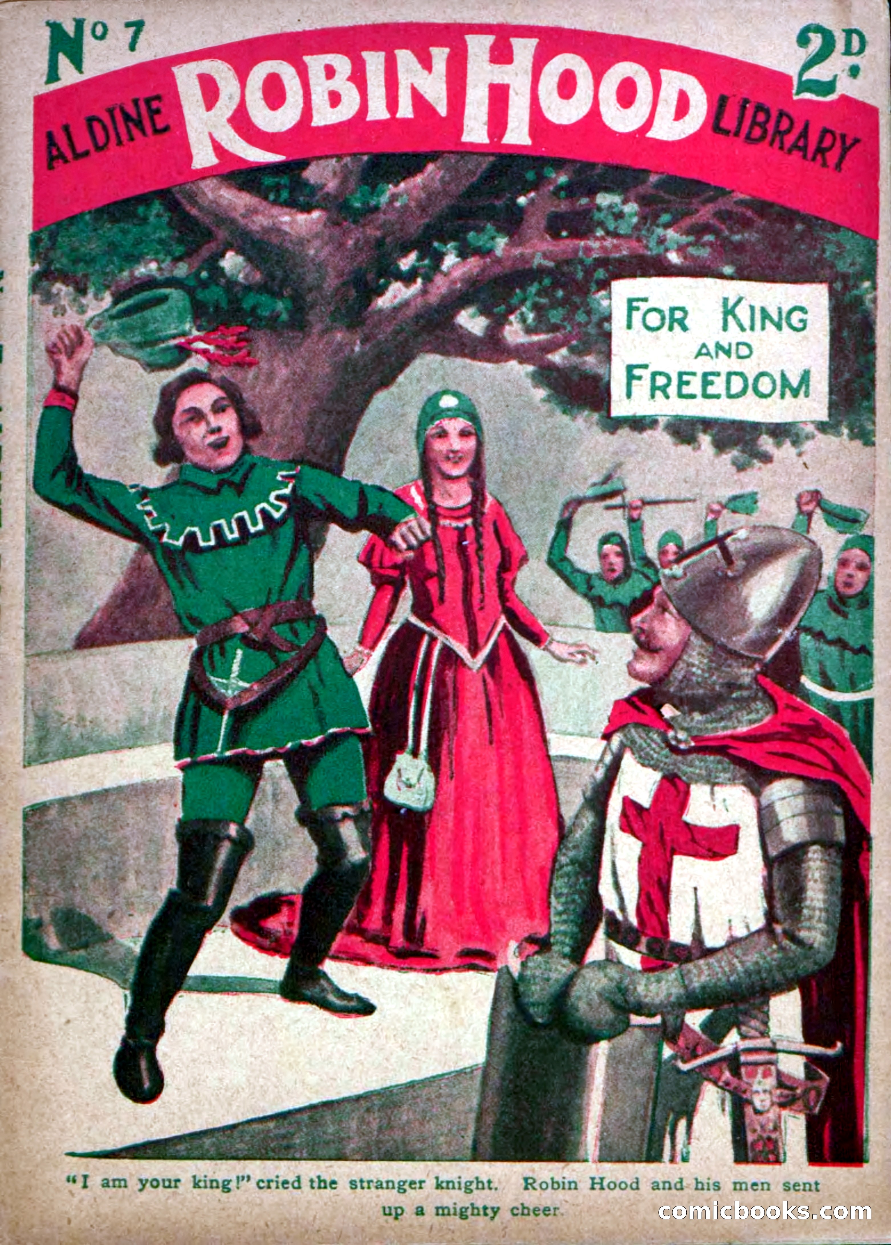Aldine Robin Hood Library No. 7 — page 1 of 36