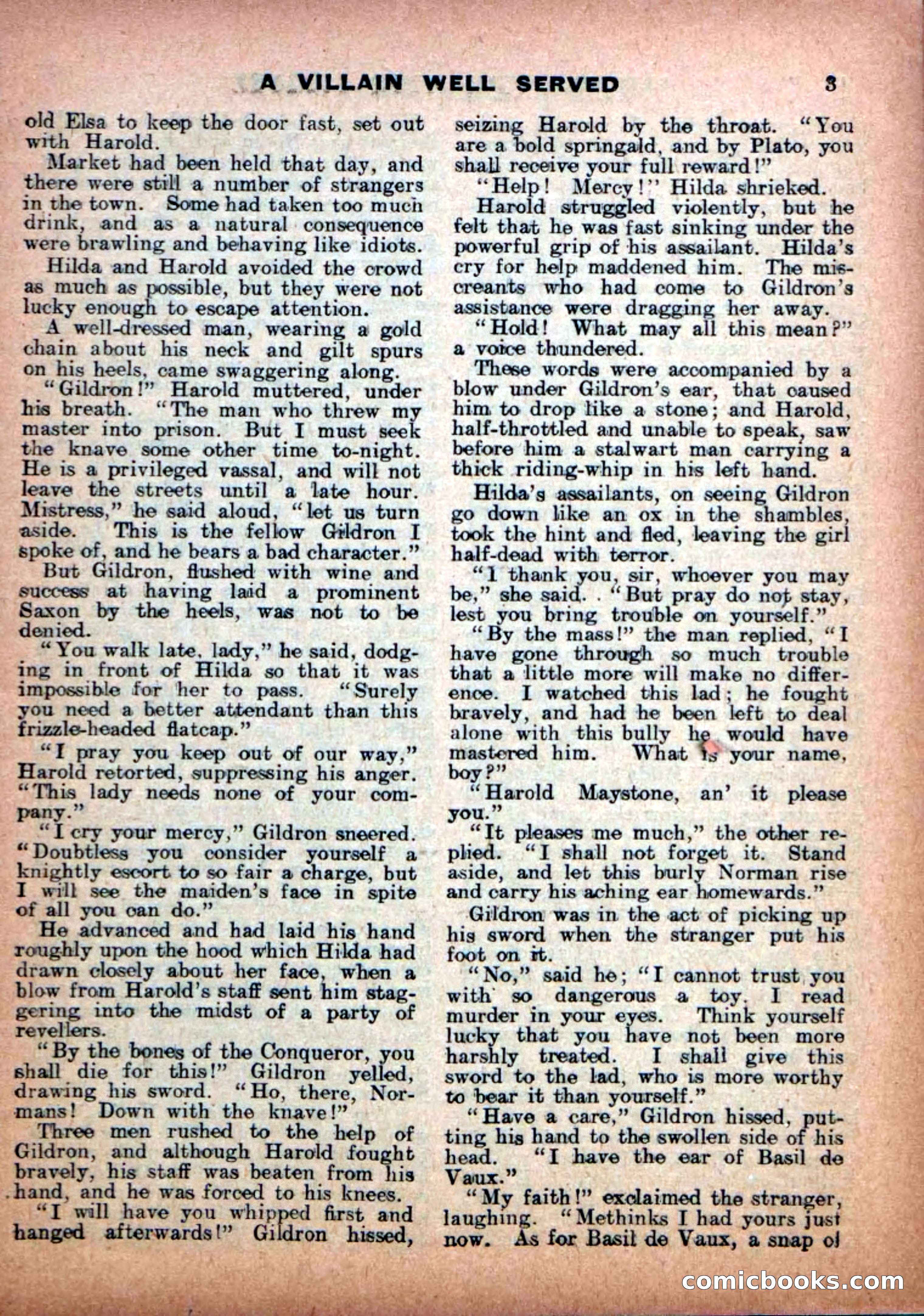 Aldine Robin Hood Library No. 7 — page 5 of 36
