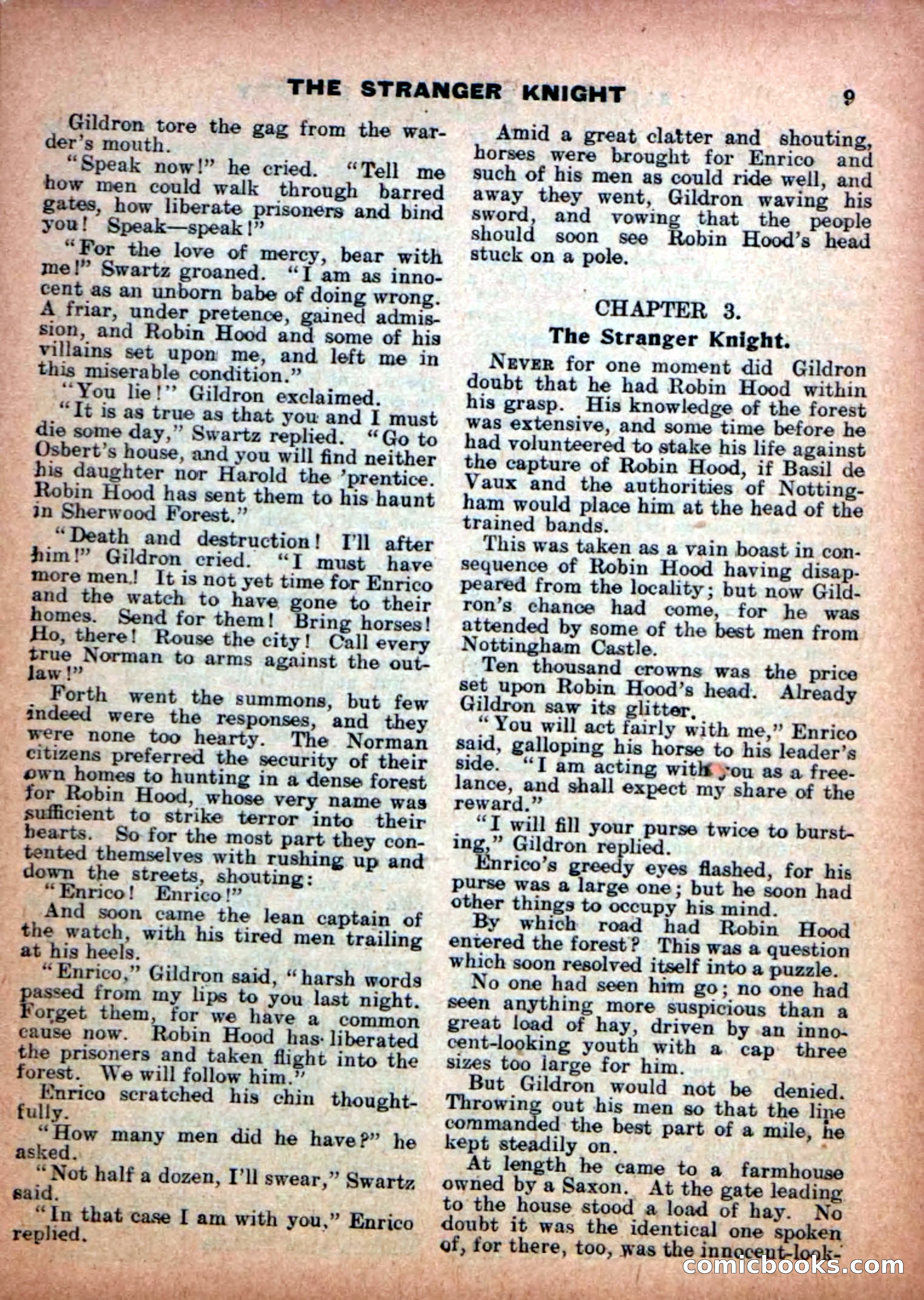 Aldine Robin Hood Library No. 7 — page 11 of 36