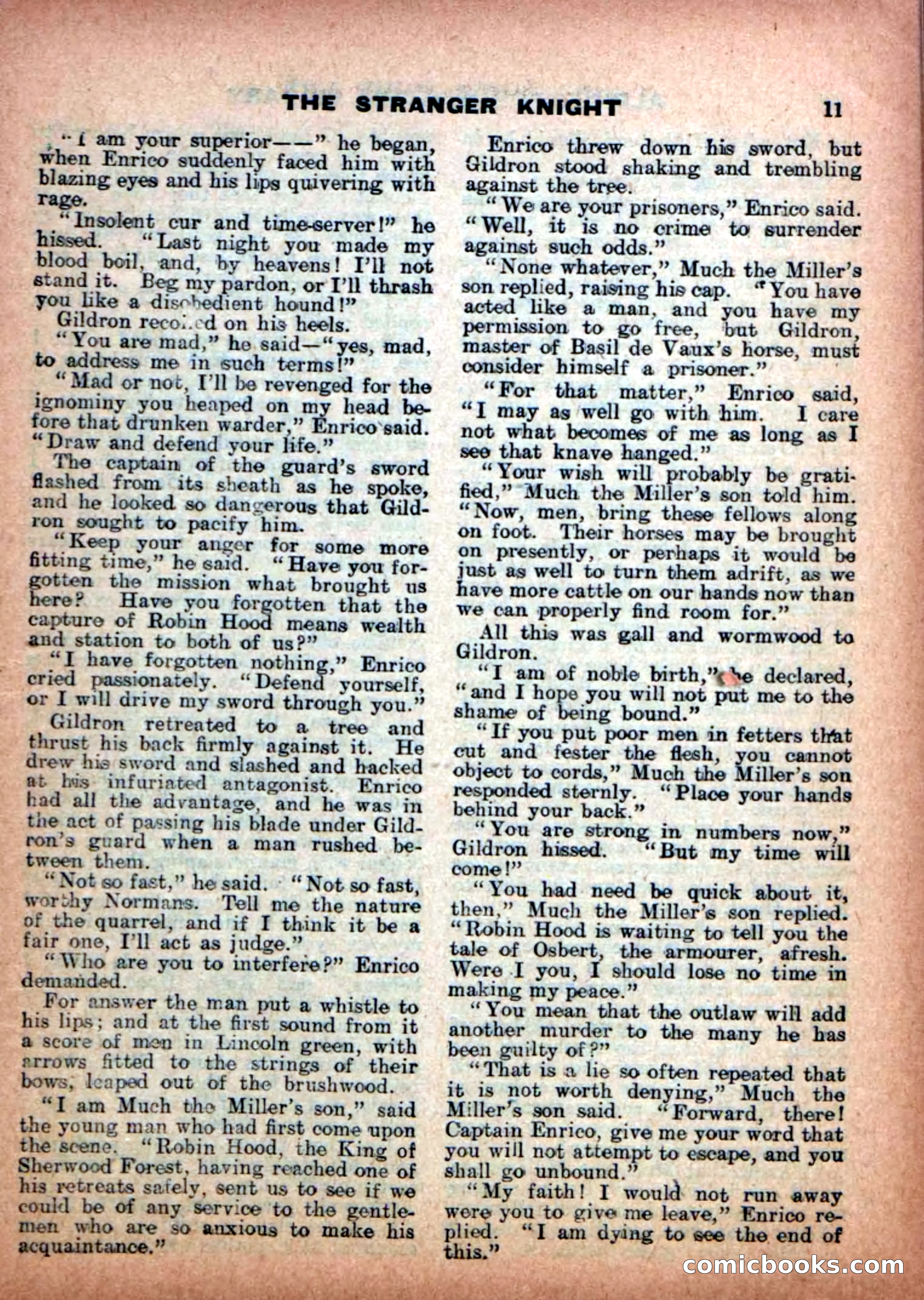 Aldine Robin Hood Library No. 7 — page 13 of 36
