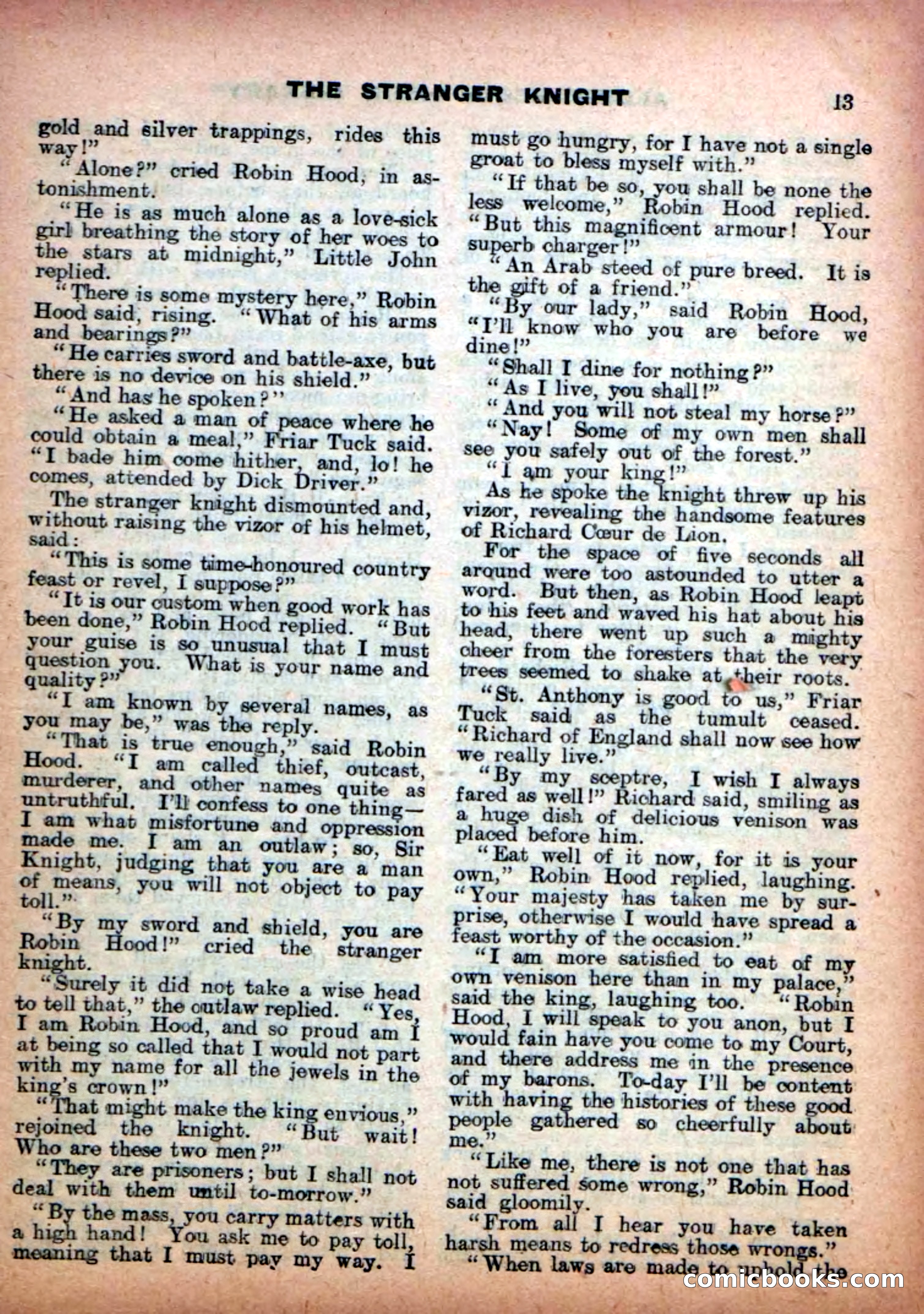 Aldine Robin Hood Library No. 7 — page 15 of 36