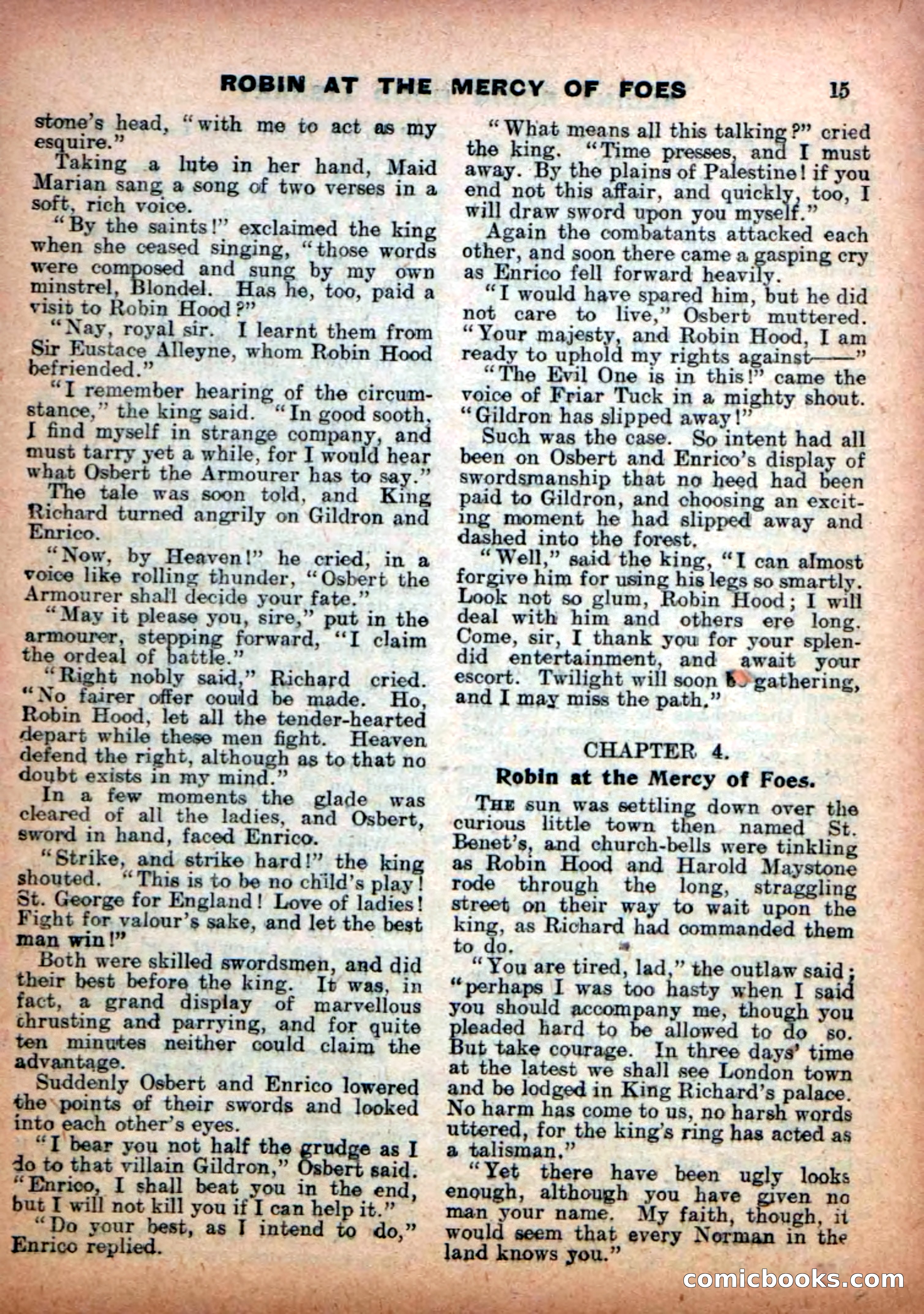 Aldine Robin Hood Library No. 7 — page 17 of 36