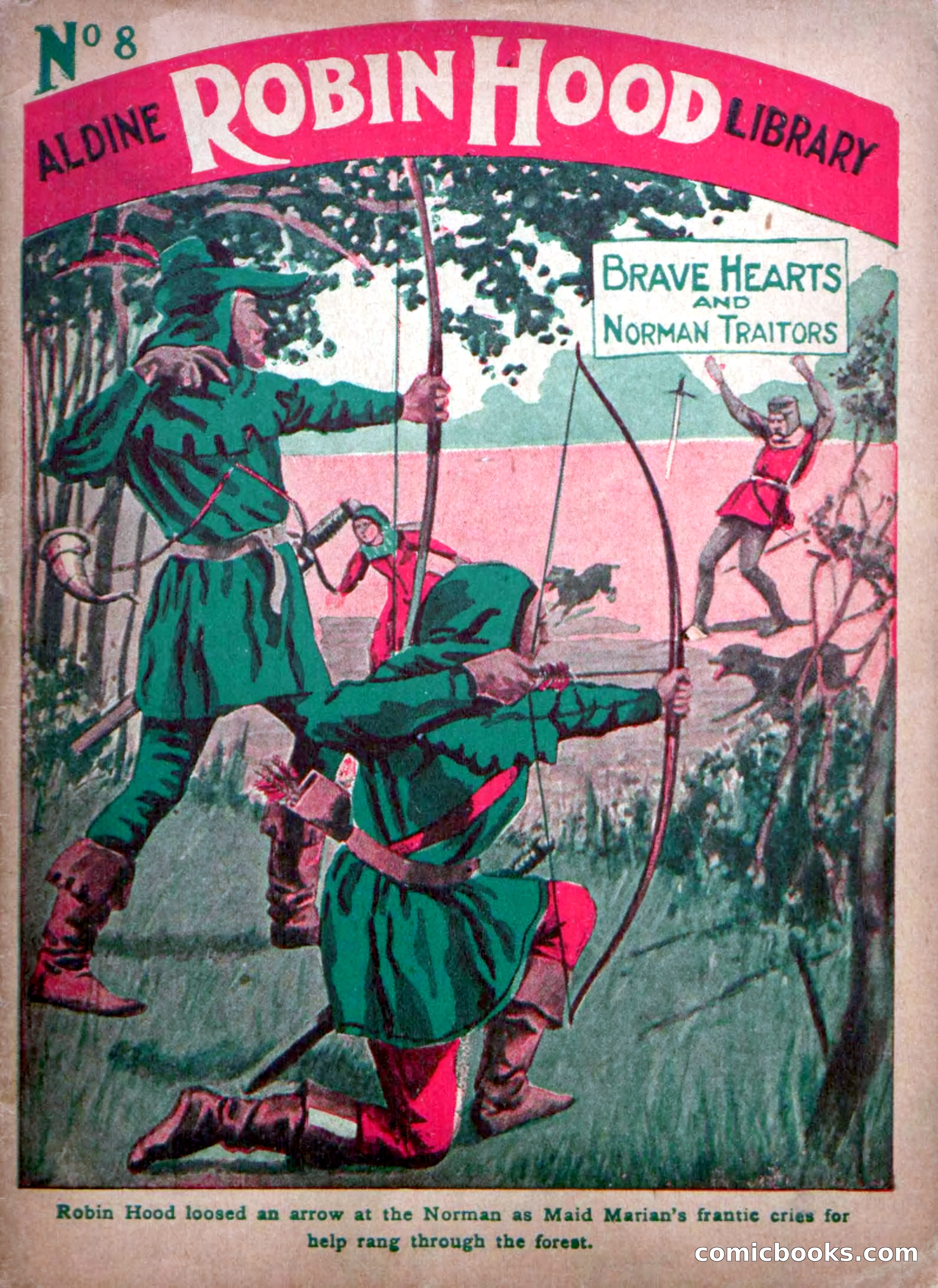Aldine Robin Hood Library No. 8: Brave Hearts and Norman Traitors