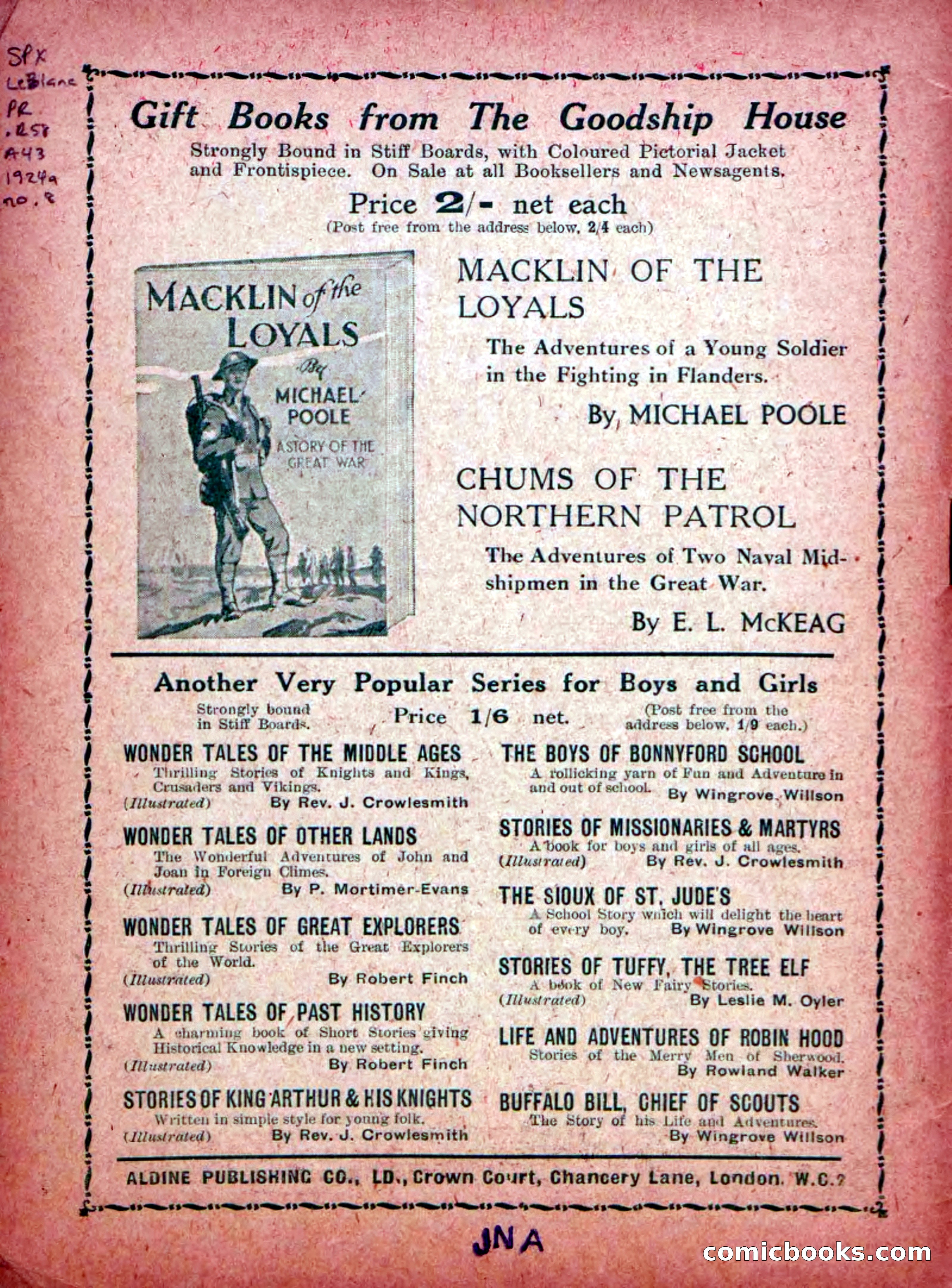Aldine Robin Hood Library No. 8: Brave Hearts and Norman Traitors — page 2 of 36
