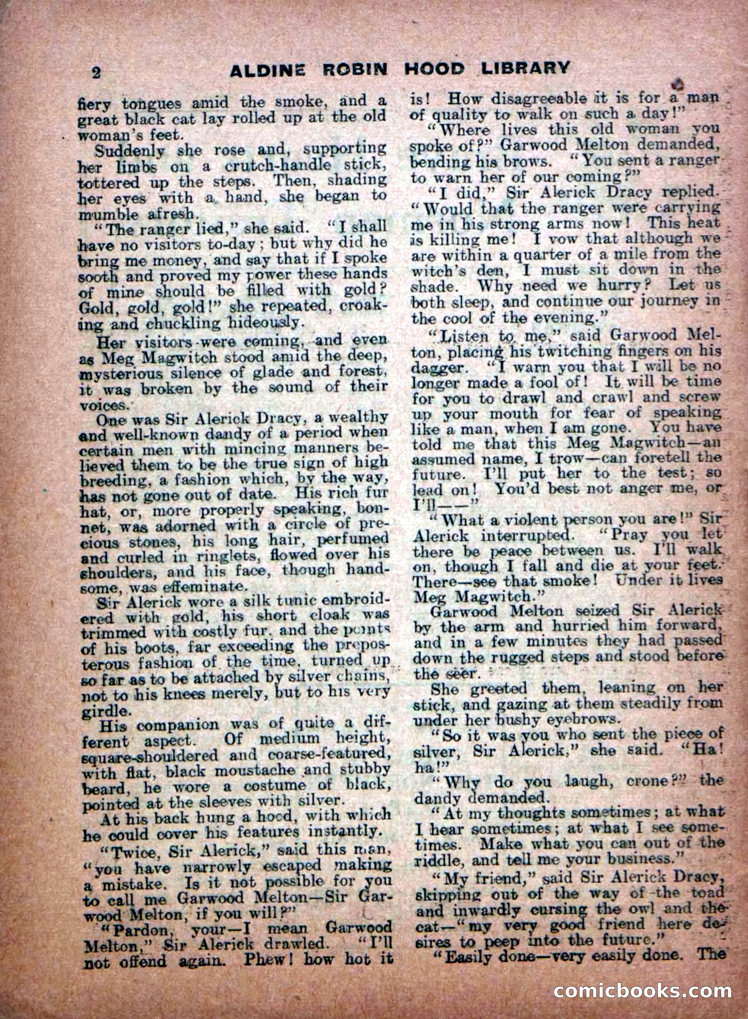 Aldine Robin Hood Library No. 8: Brave Hearts and Norman Traitors — page 4 of 36