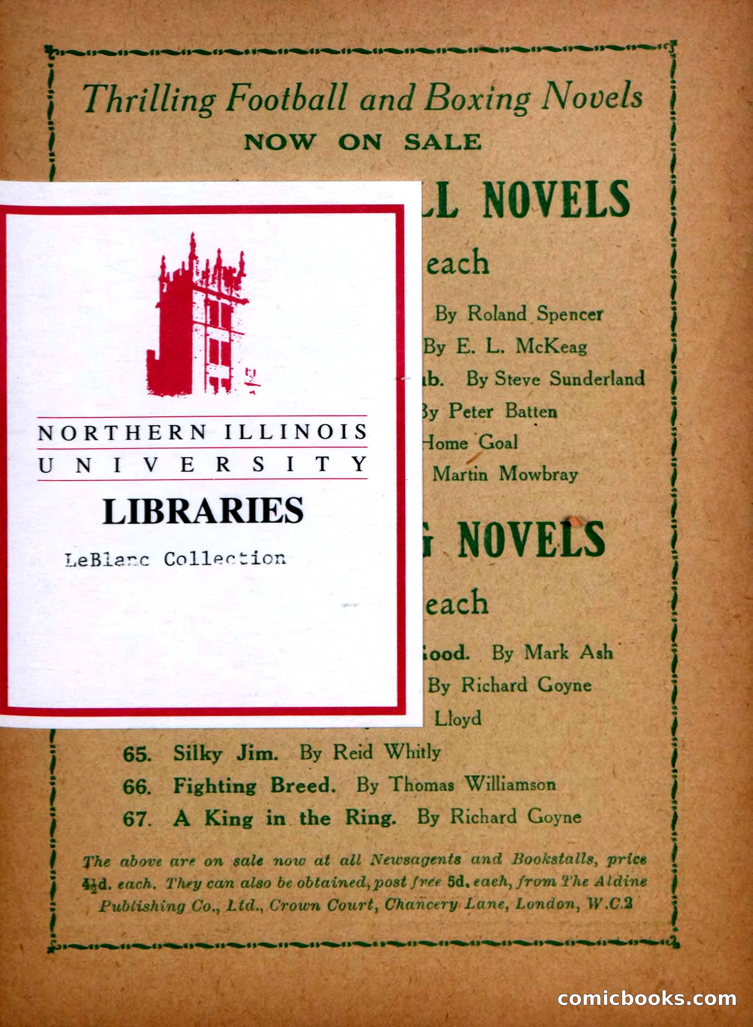 Aldine Robin Hood Library No. 8: Brave Hearts and Norman Traitors — page 35 of 36