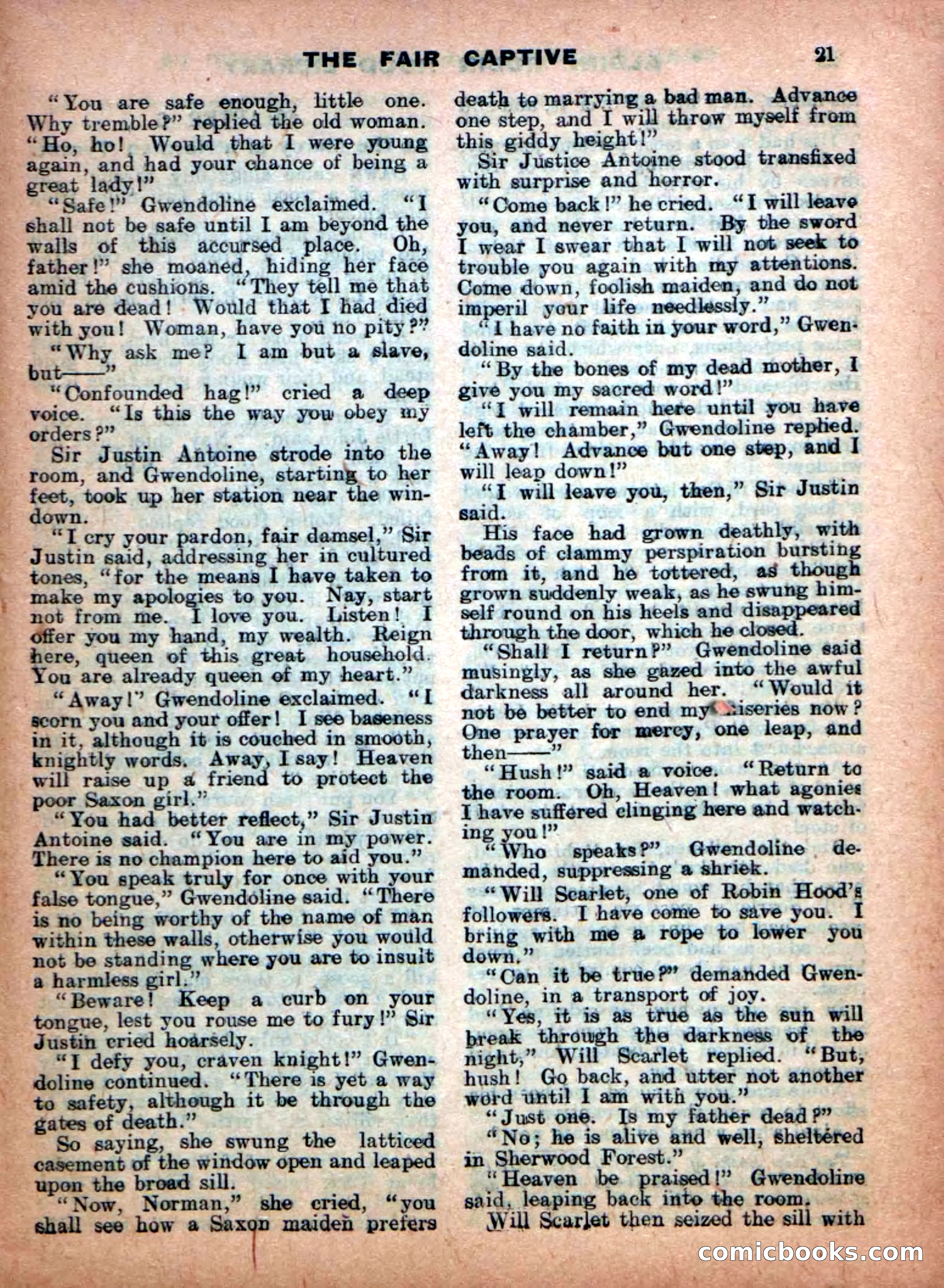 The Captive of Blackmoor Castle — page 21 of 34
