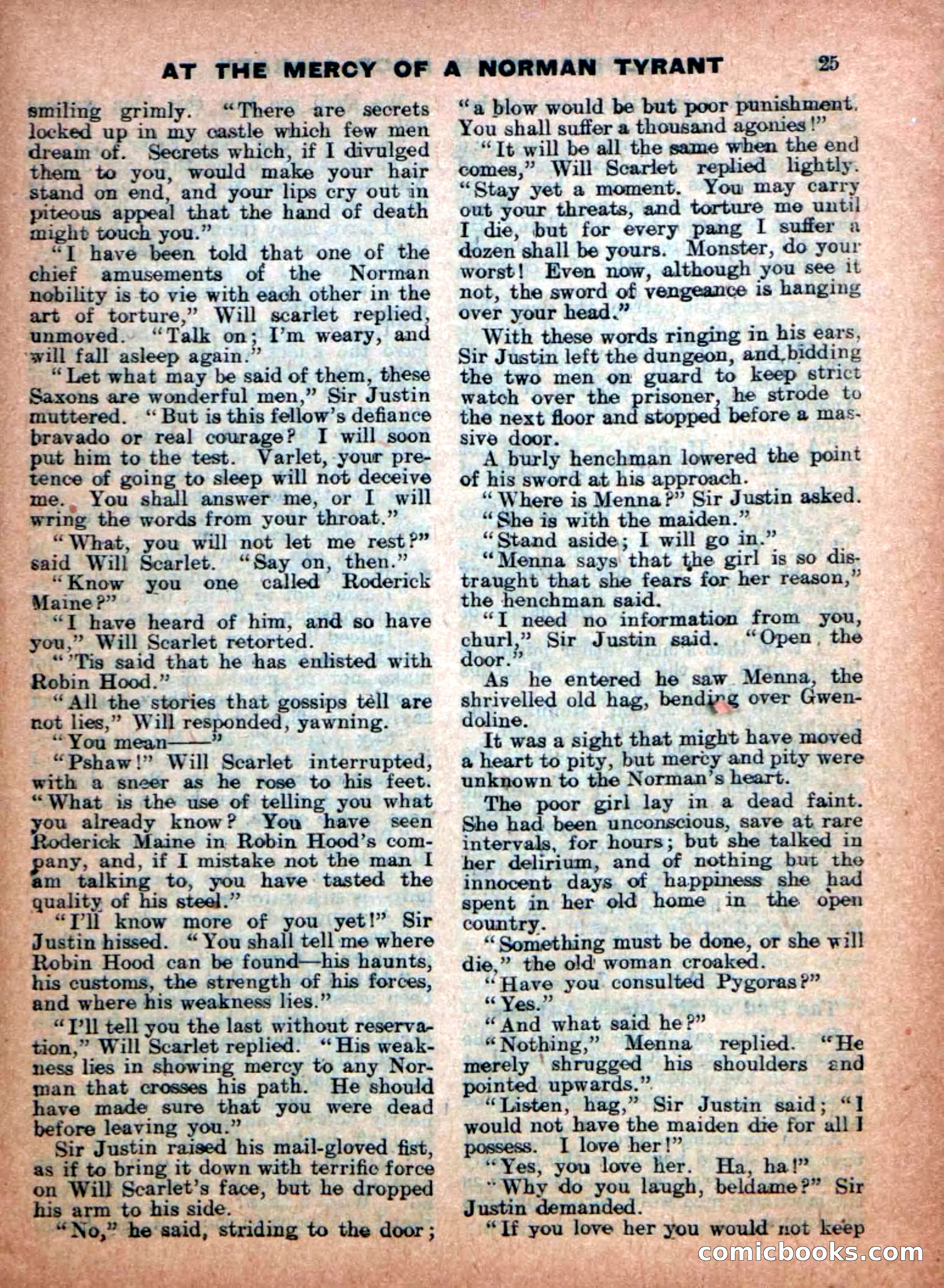 The Captive of Blackmoor Castle — page 25 of 34