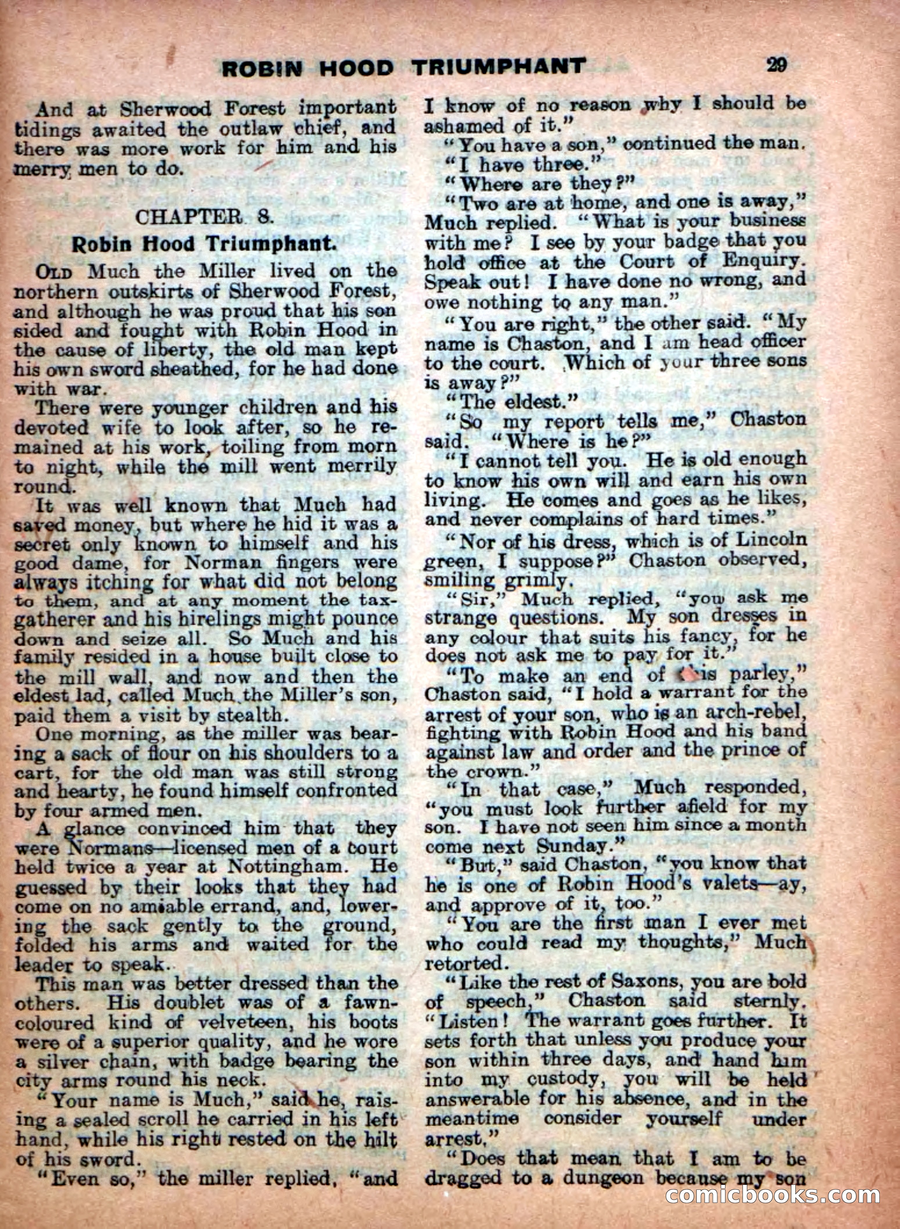 The Captive of Blackmoor Castle — page 29 of 34