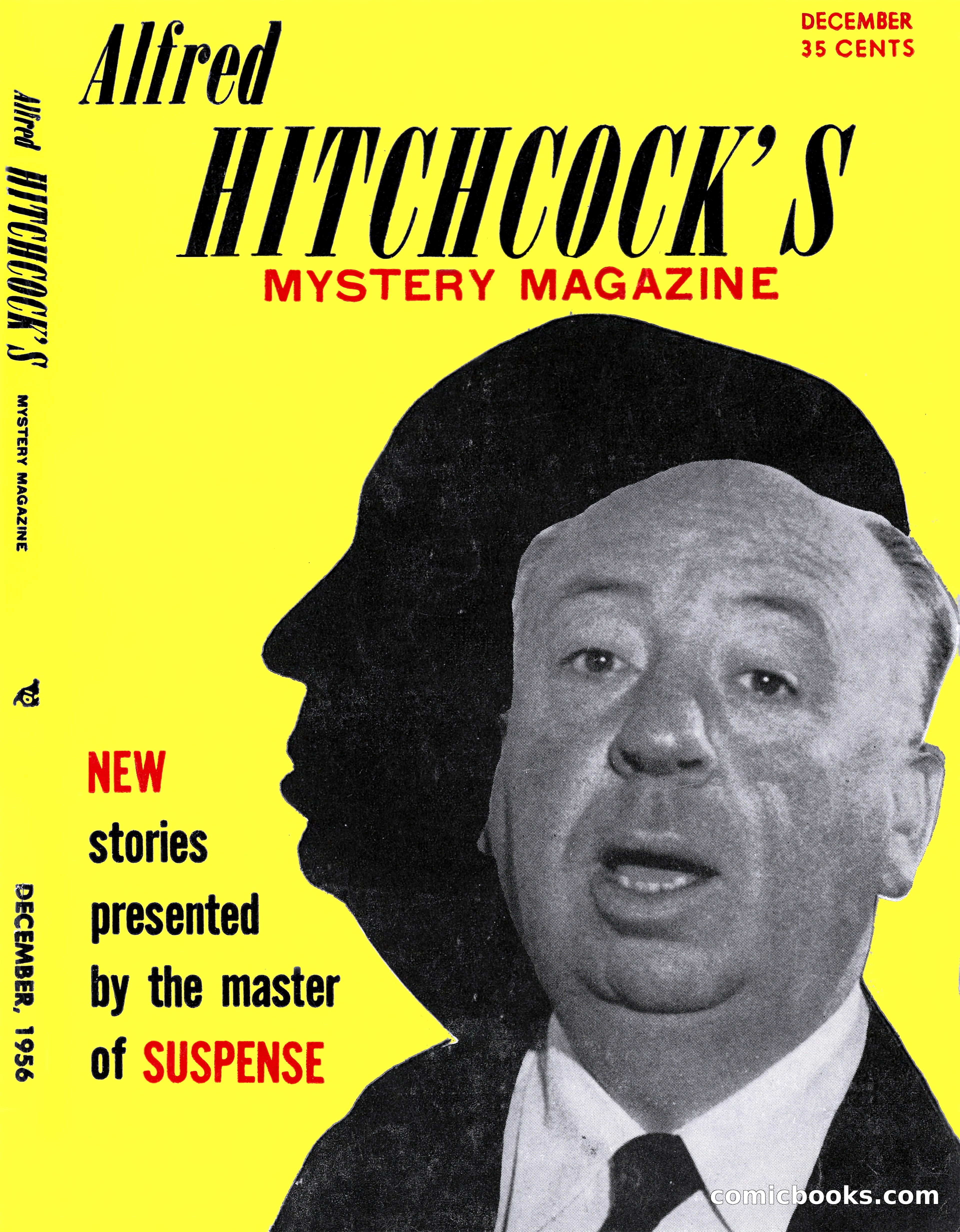Alfred Hitchcock's Mystery Magazine, December 1956 — page 1 of 148