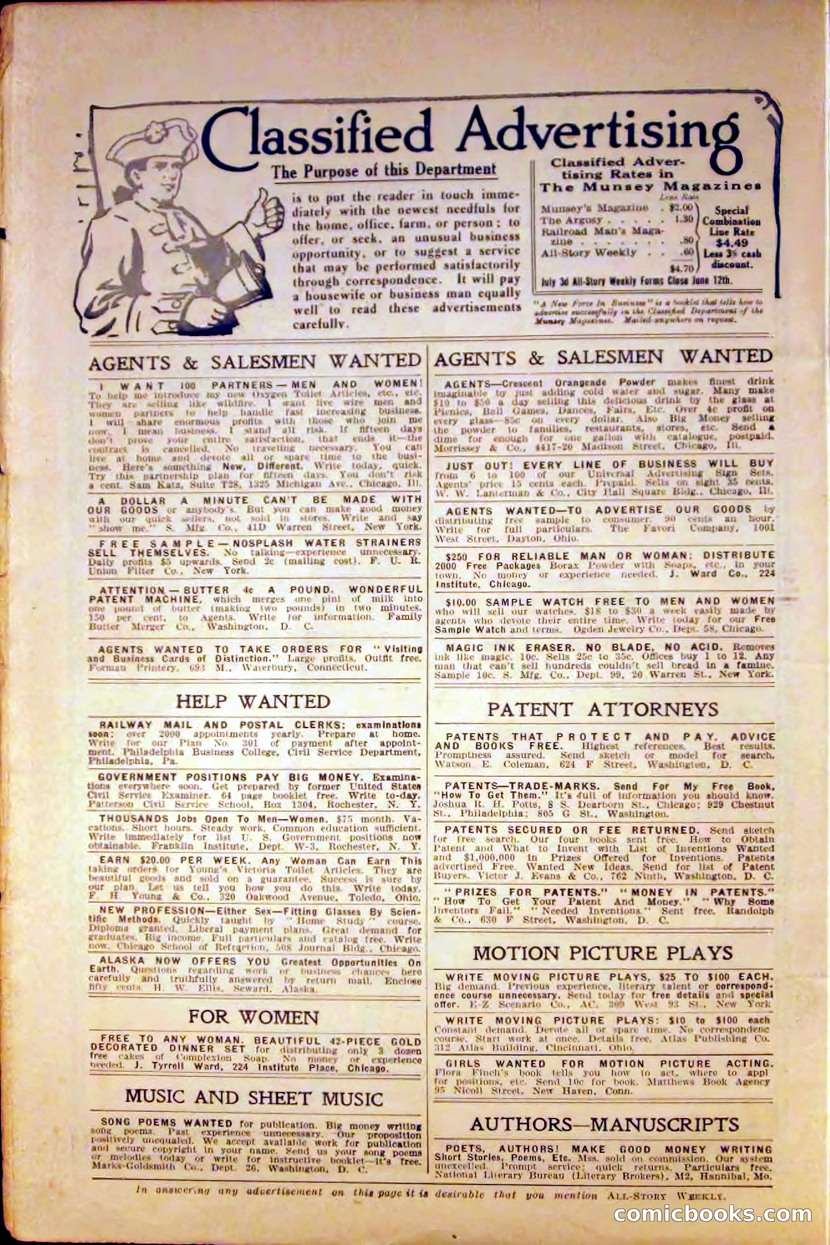 All-Story Weekly, June 5, 1915 — page 6 of 208