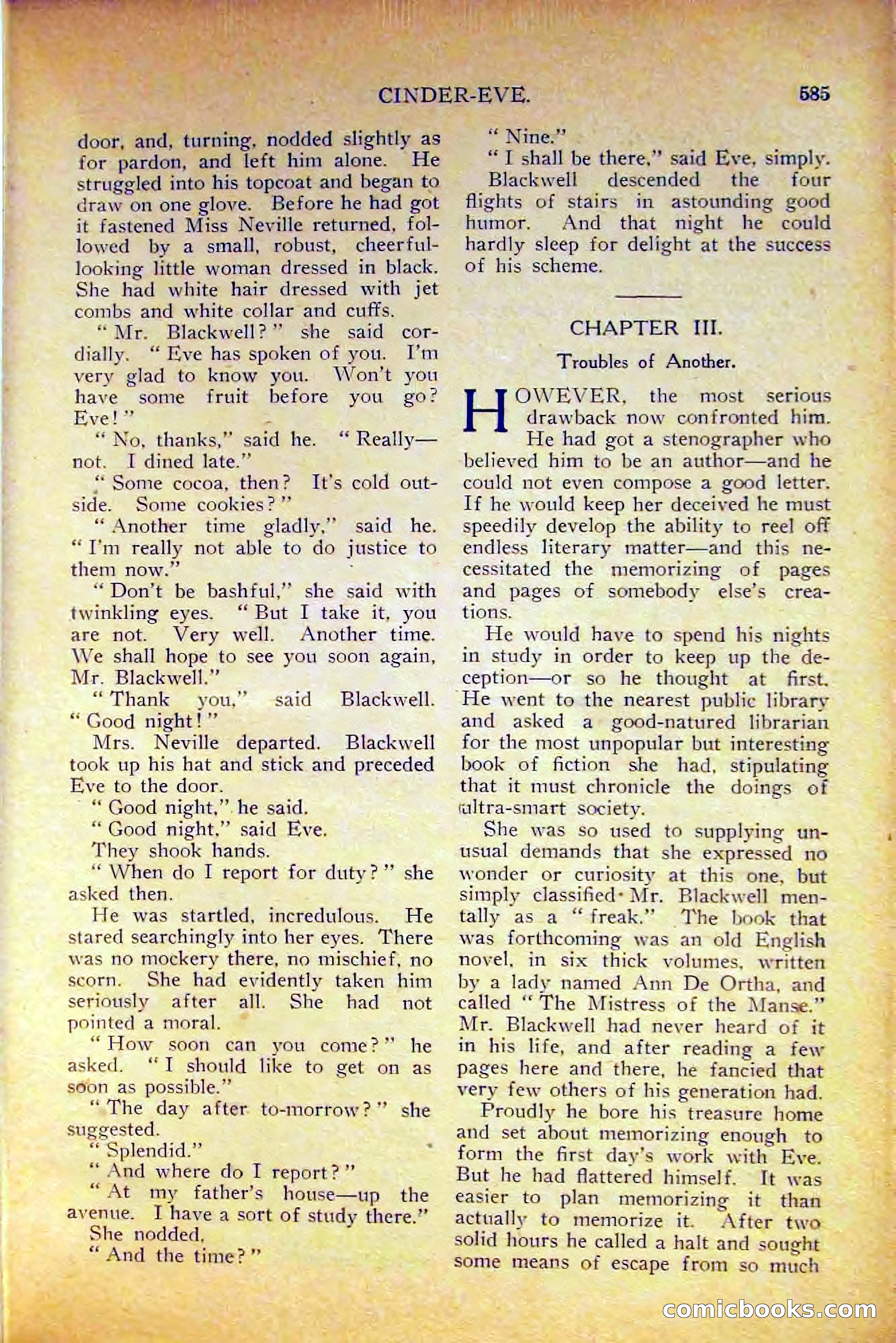 All-Story Weekly, June 5, 1915 — page 19 of 208