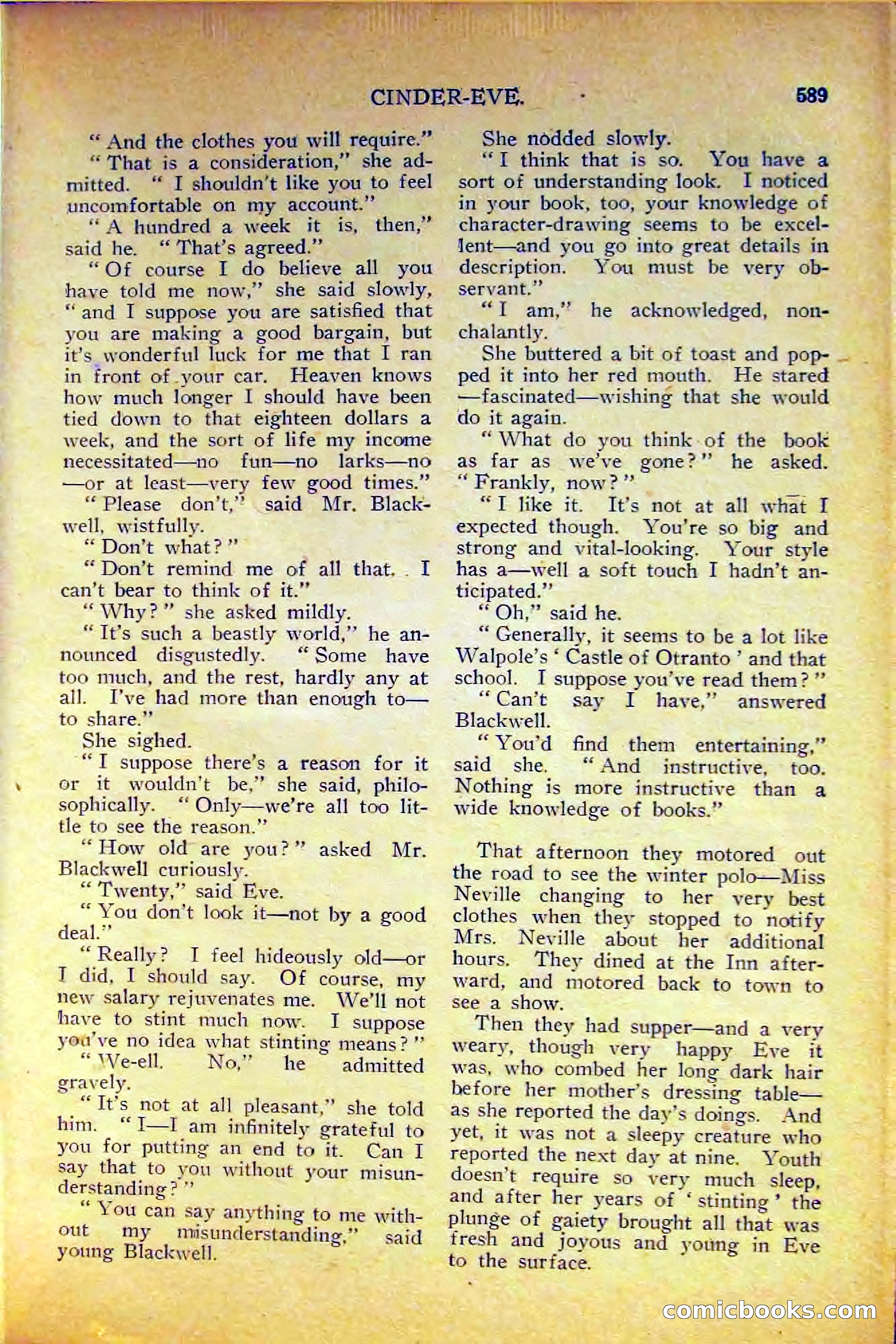 All-Story Weekly, June 5, 1915 — page 23 of 208