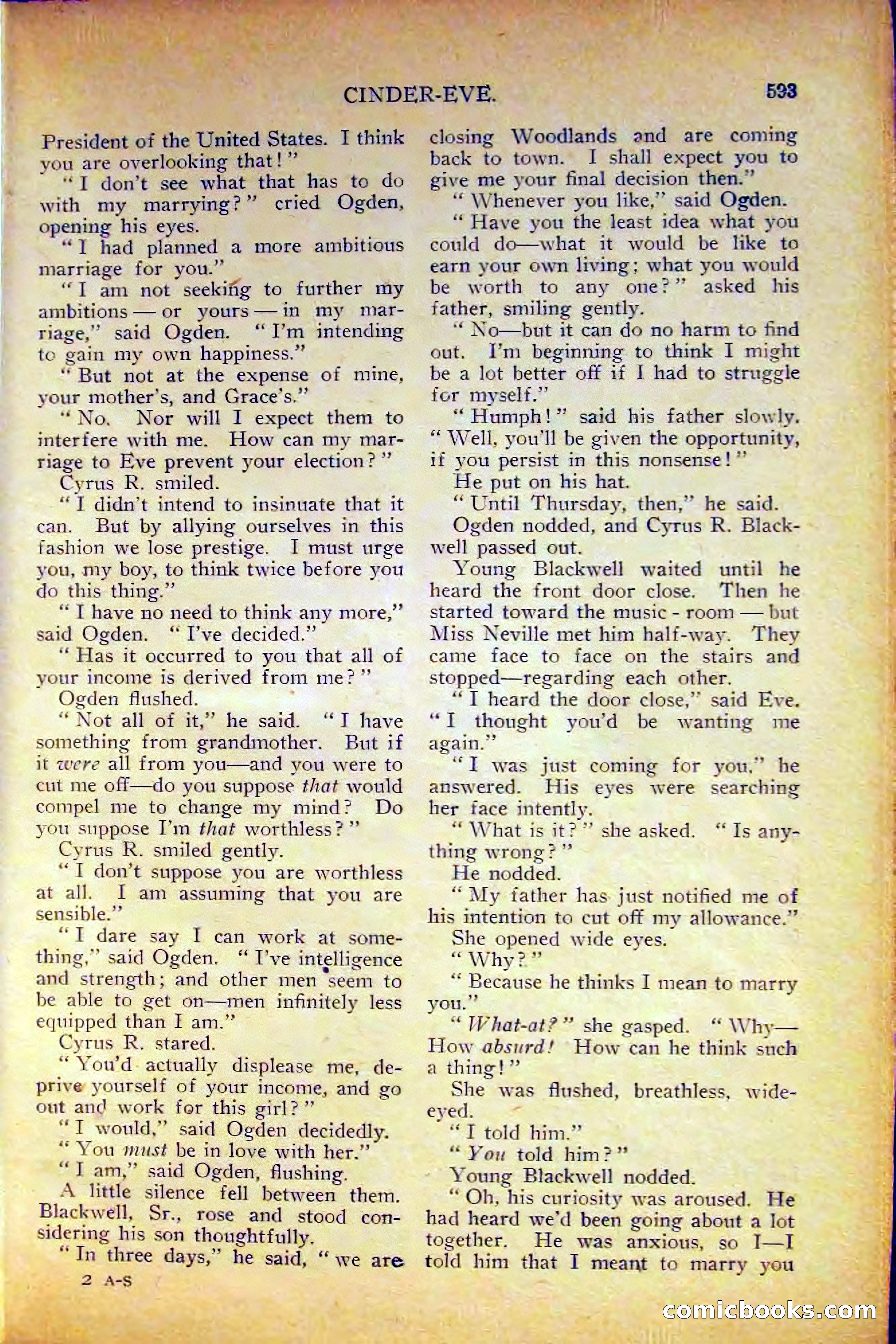 All-Story Weekly, June 5, 1915 — page 27 of 208
