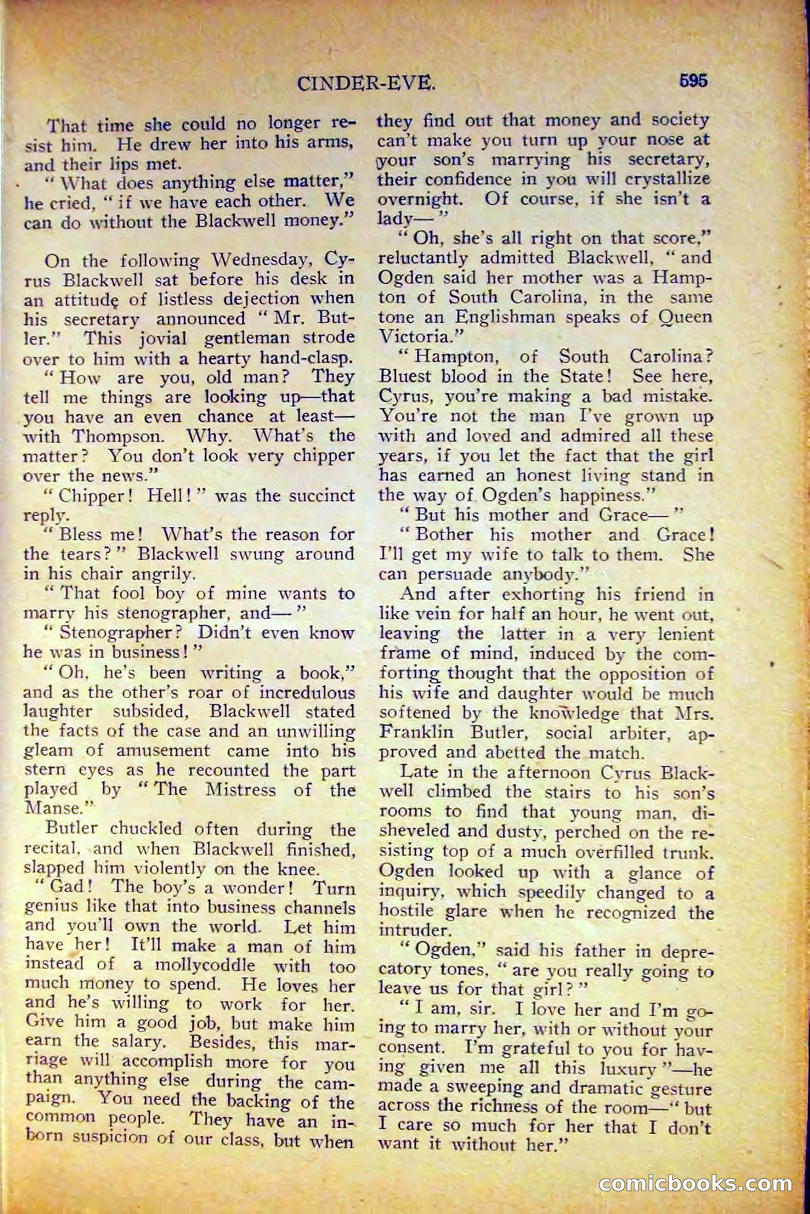 All-Story Weekly, June 5, 1915 — page 31 of 208