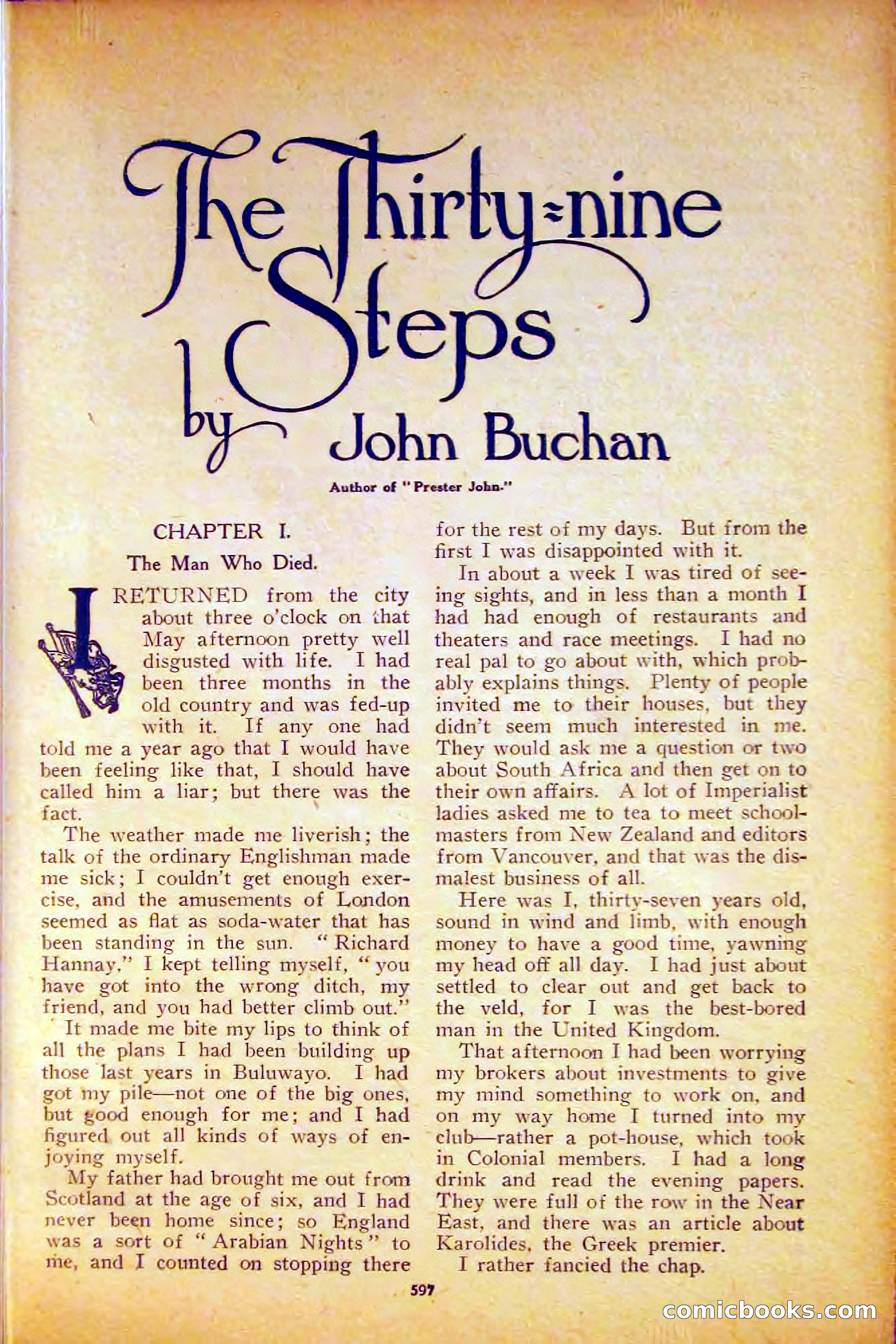 All-Story Weekly, June 5, 1915 — page 35 of 208