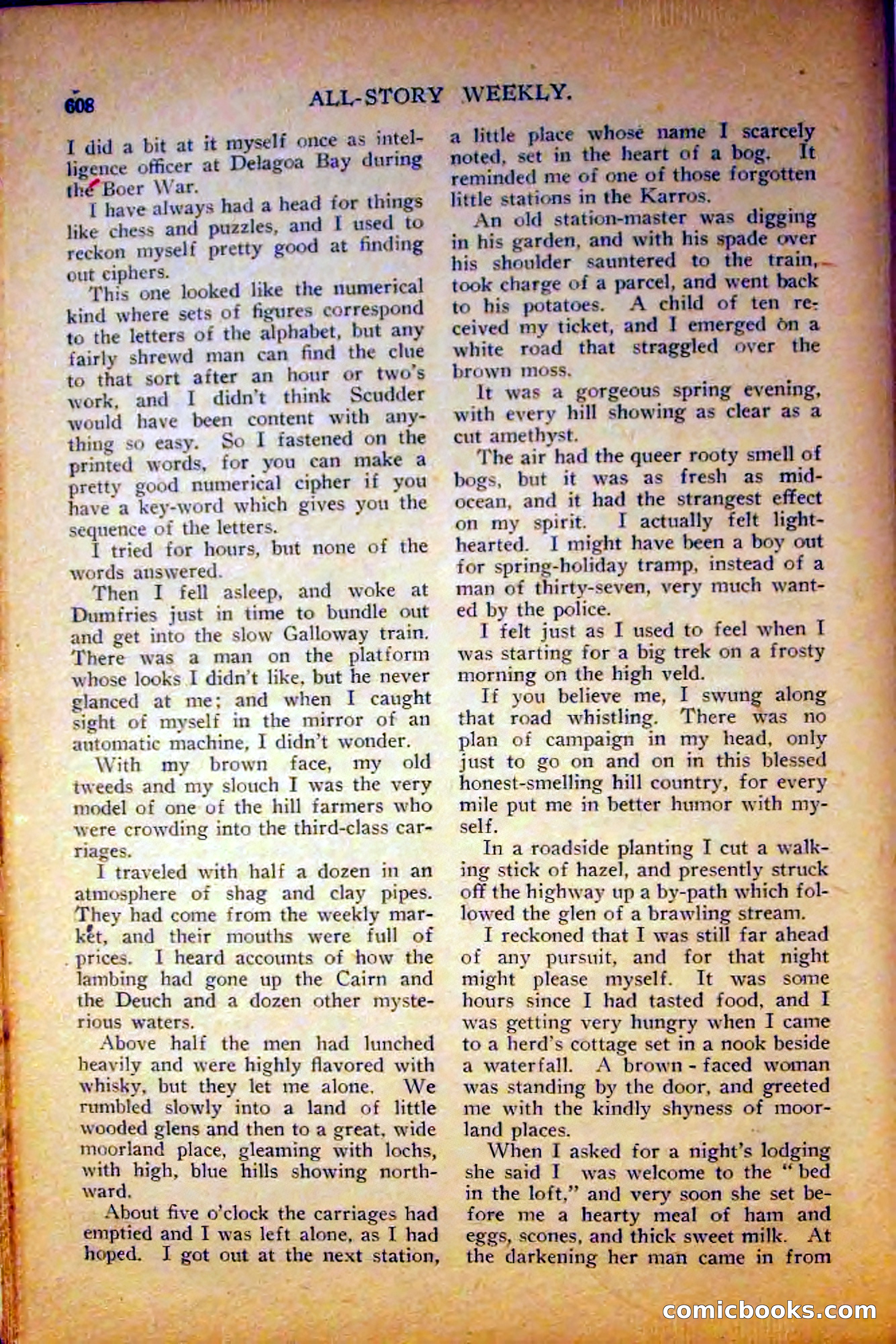 All-Story Weekly, June 5, 1915 — page 46 of 208