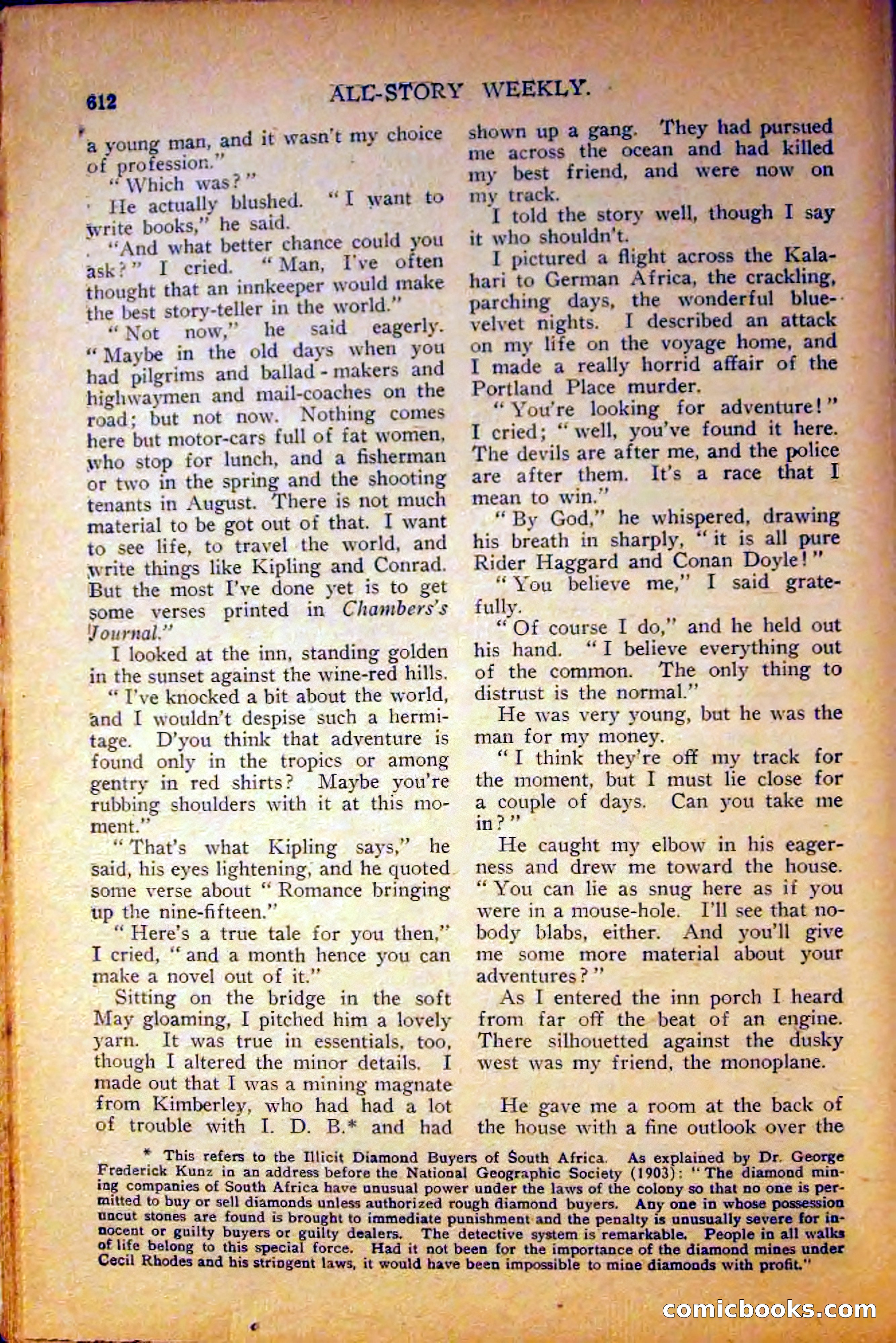 All-Story Weekly, June 5, 1915 — page 50 of 208