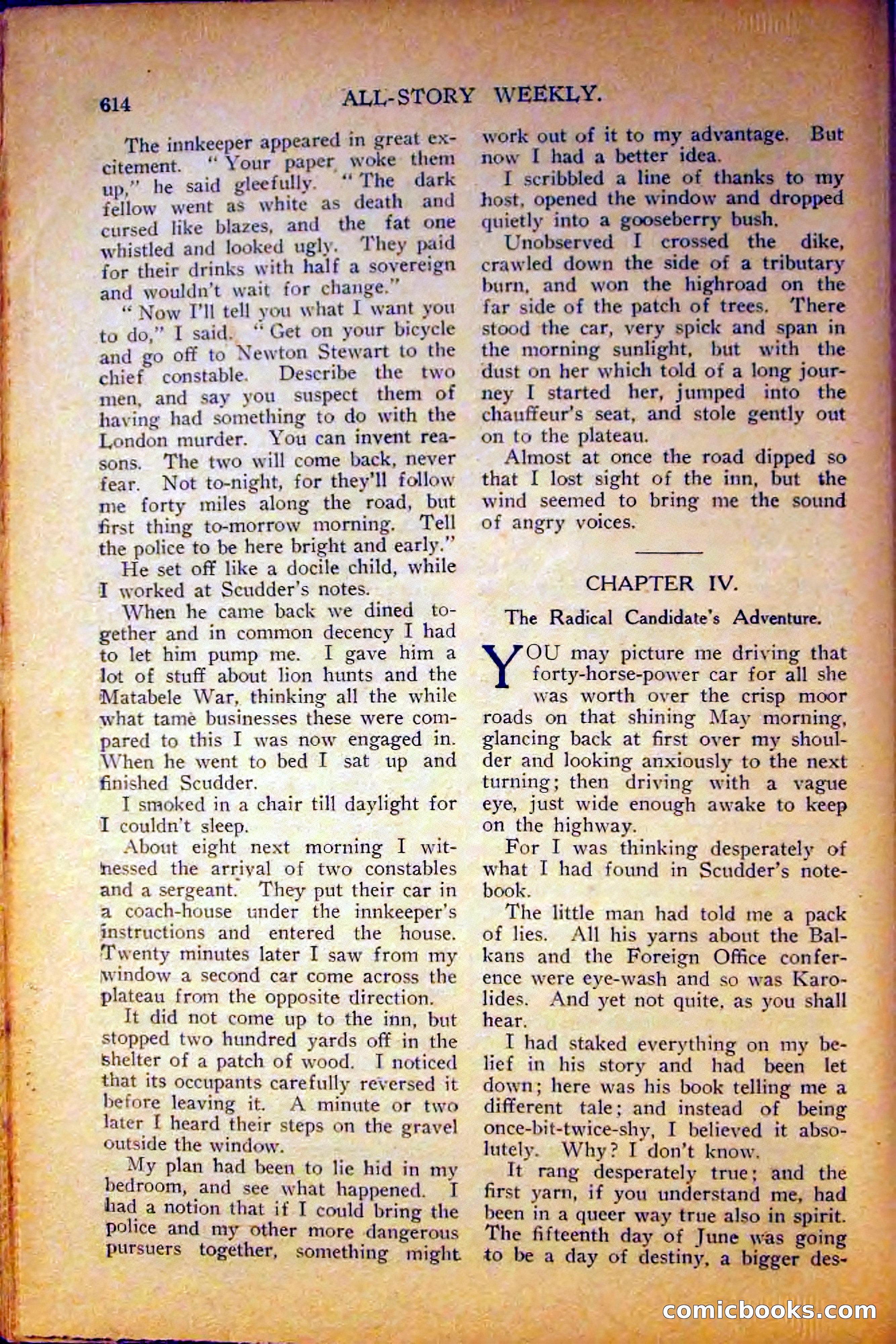 All-Story Weekly, June 5, 1915 — page 52 of 208