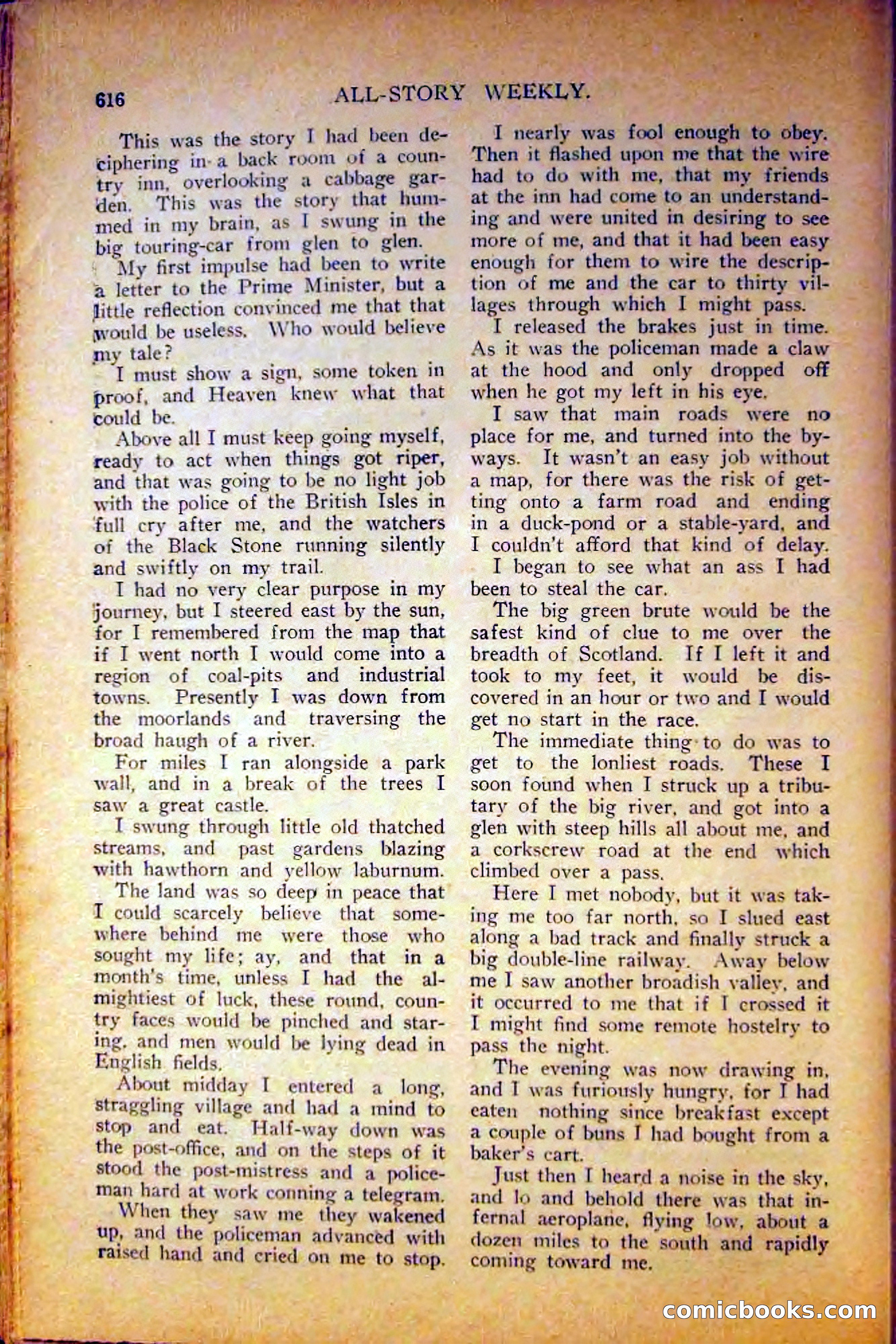 All-Story Weekly, June 5, 1915 — page 54 of 208