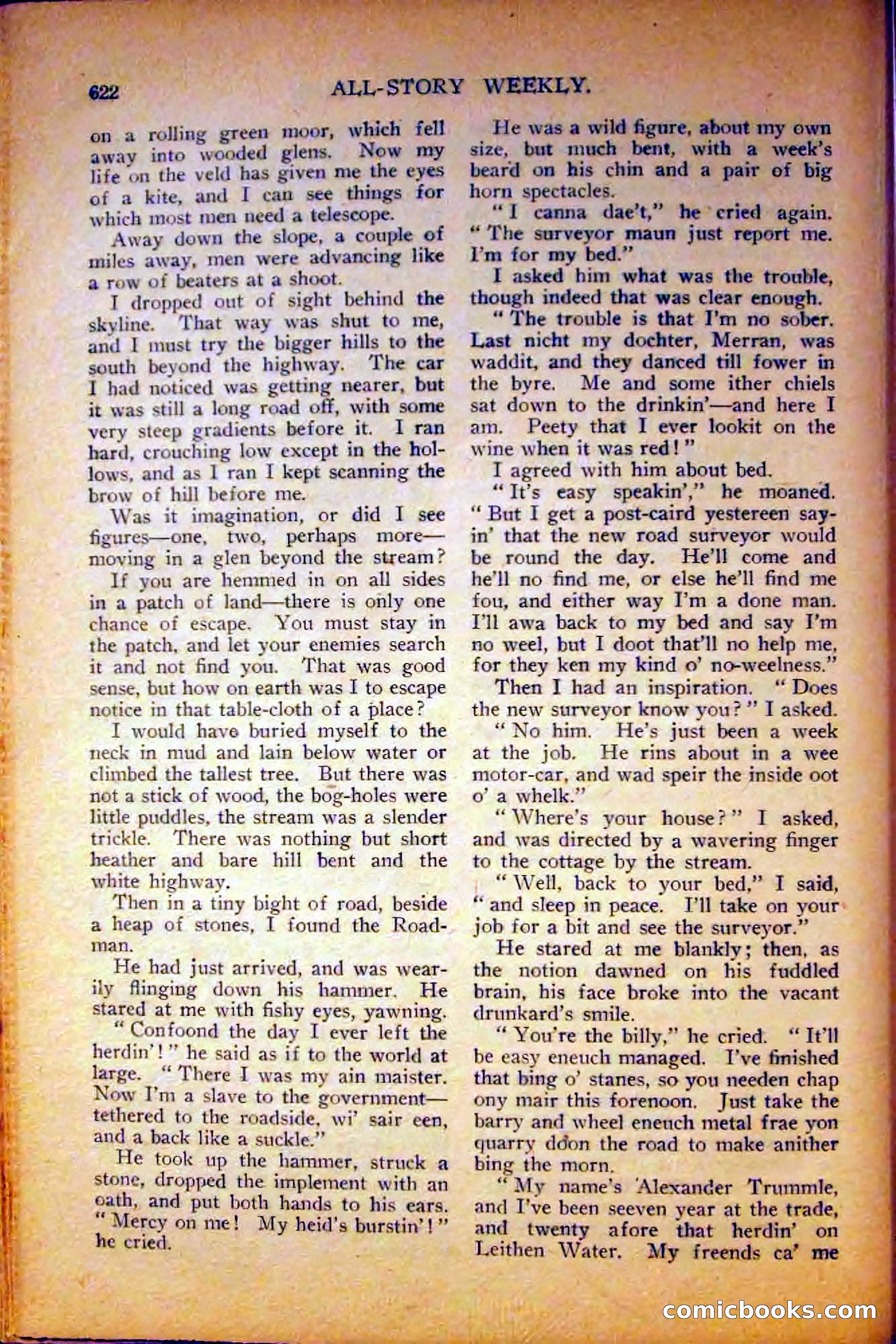 All-Story Weekly, June 5, 1915 — page 60 of 208