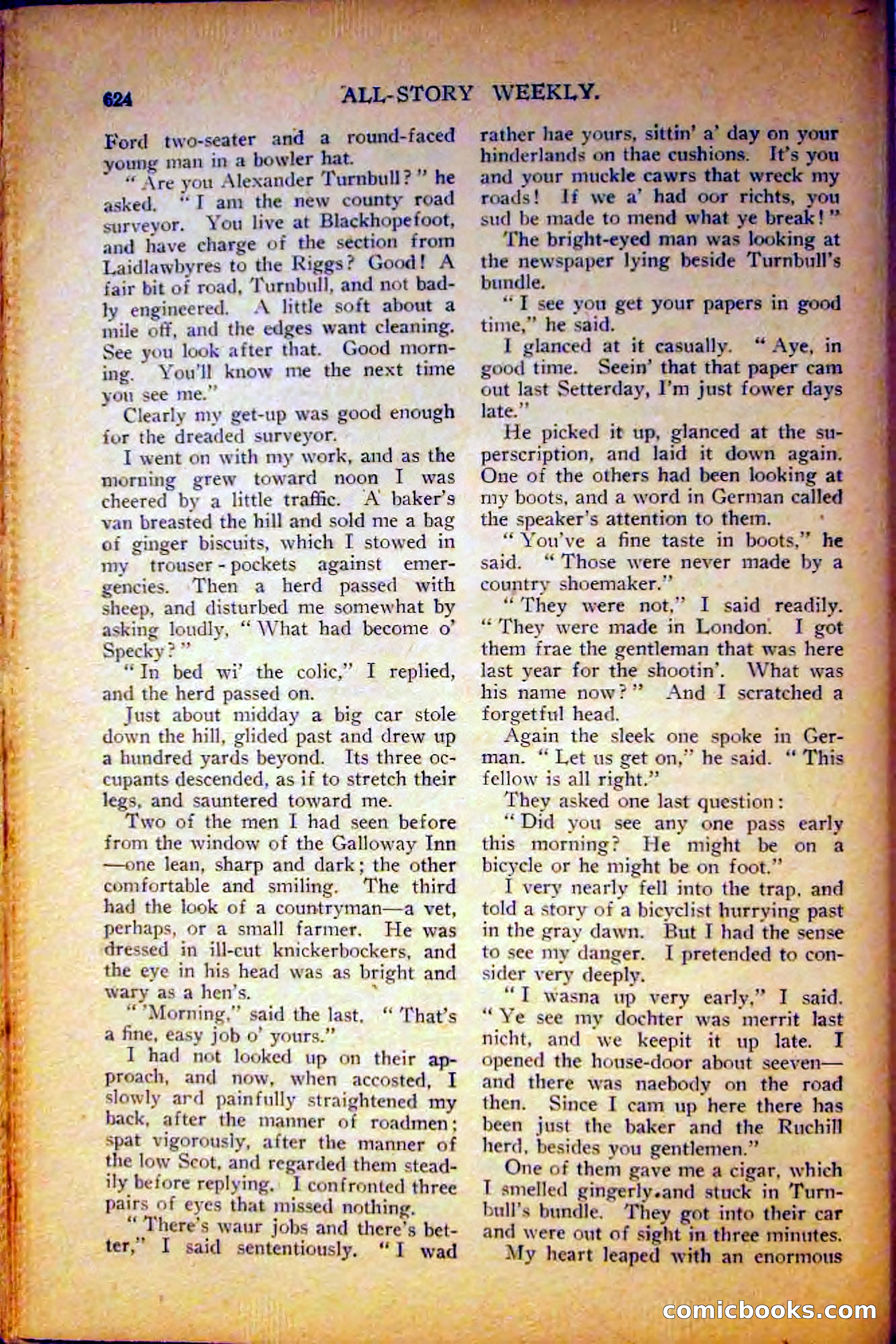 All-Story Weekly, June 5, 1915 — page 62 of 208
