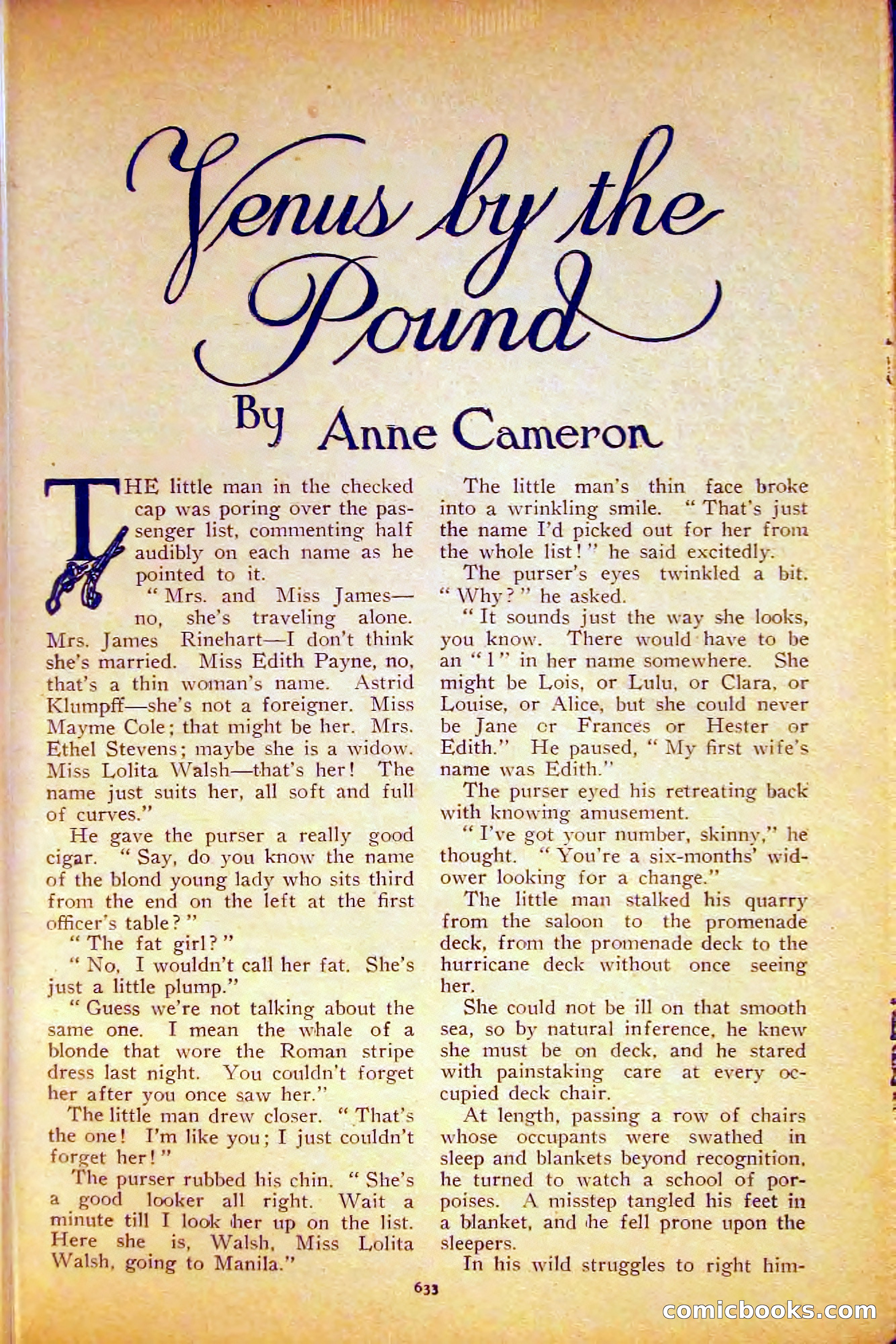 All-Story Weekly, June 5, 1915 — page 71 of 208