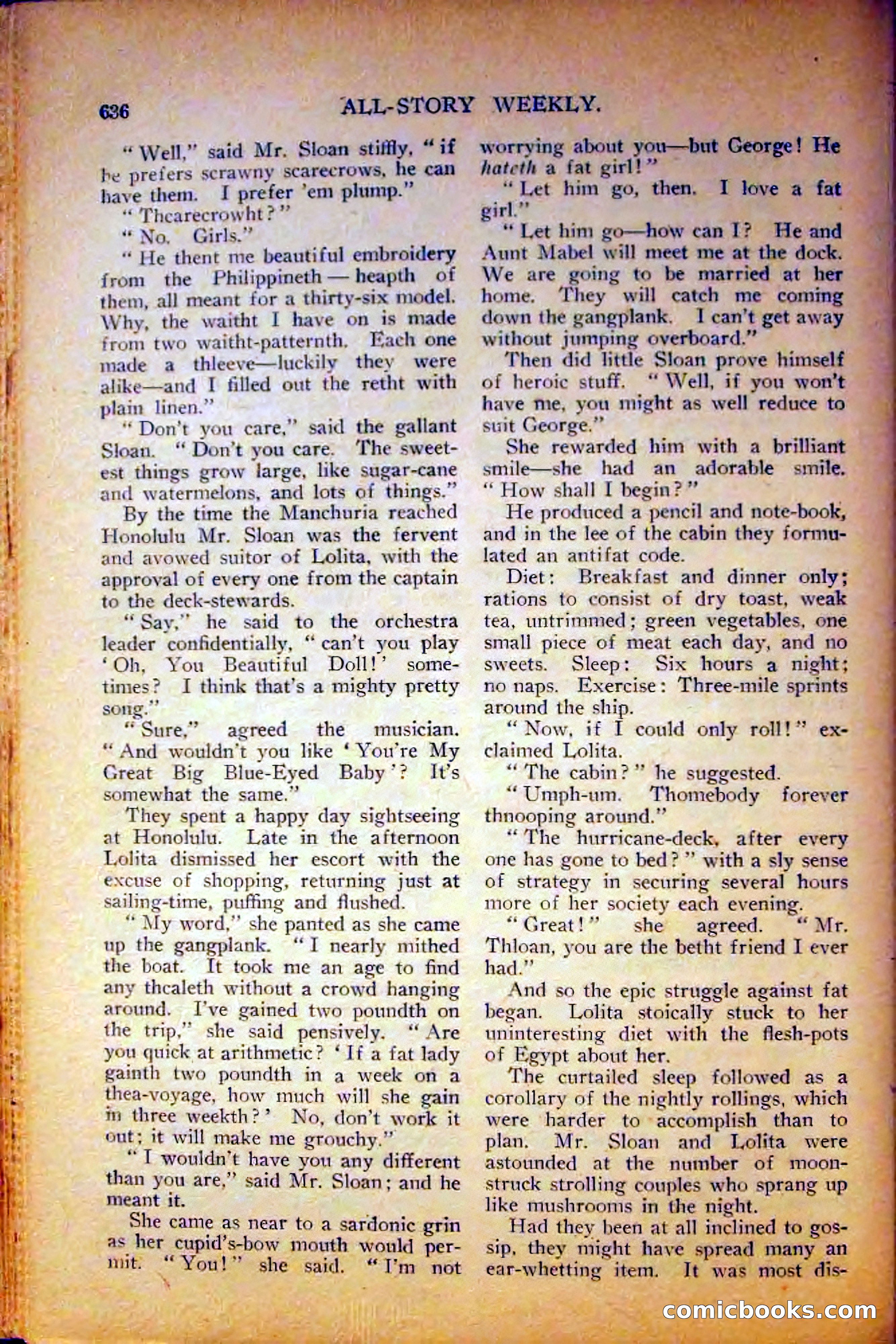 All-Story Weekly, June 5, 1915 — page 74 of 208