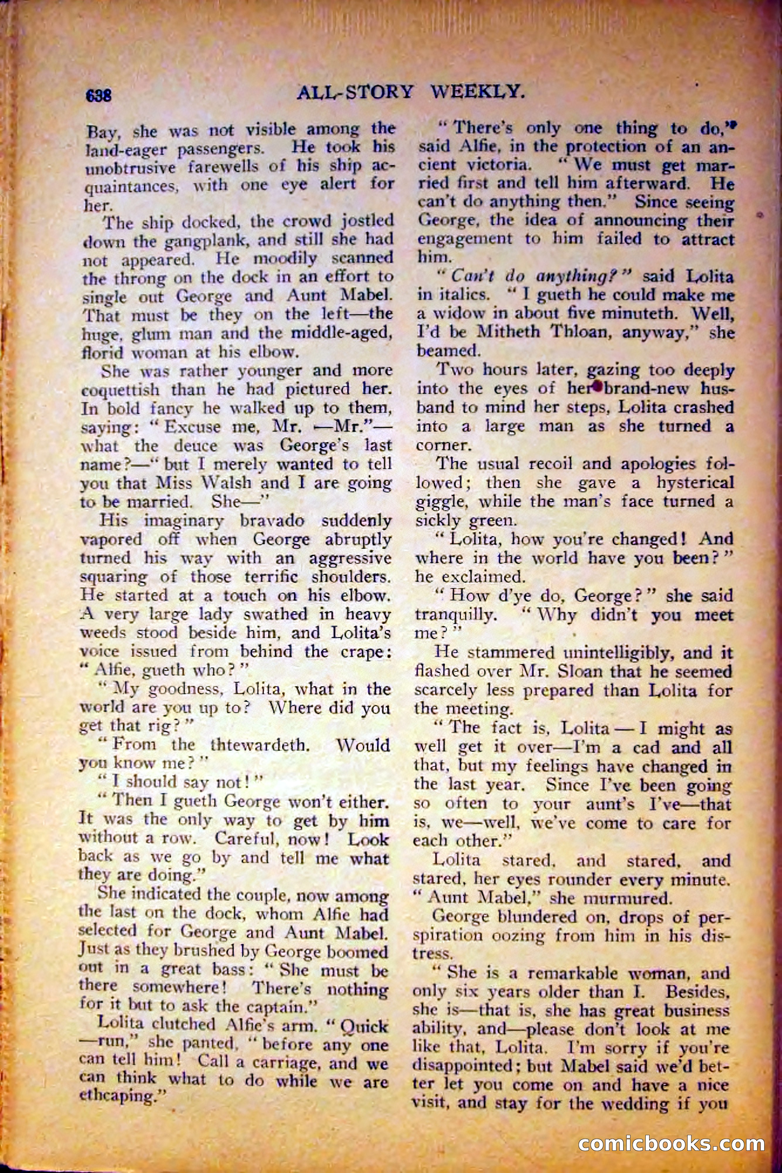 All-Story Weekly, June 5, 1915 — page 76 of 208