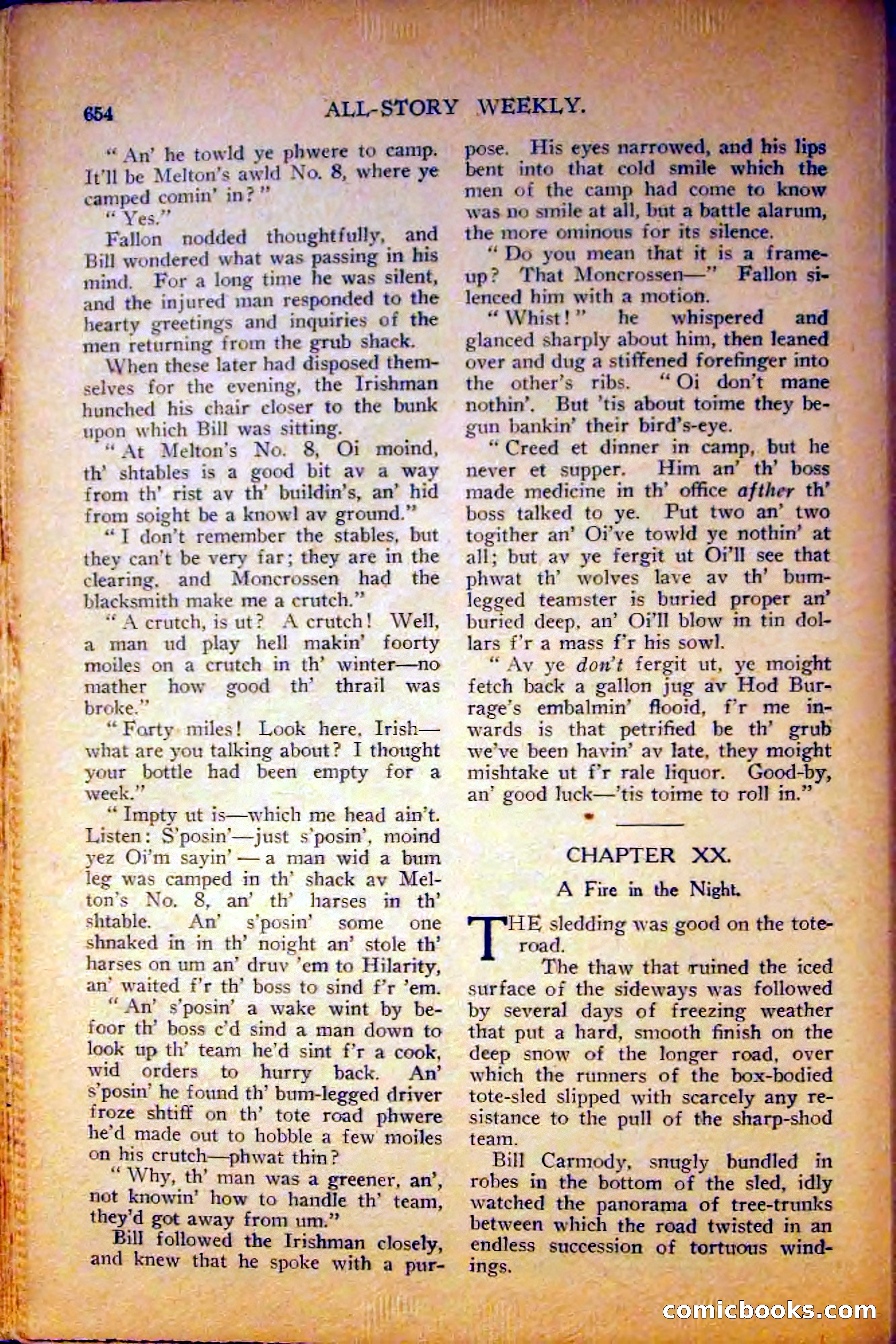 All-Story Weekly, June 5, 1915 — page 92 of 208