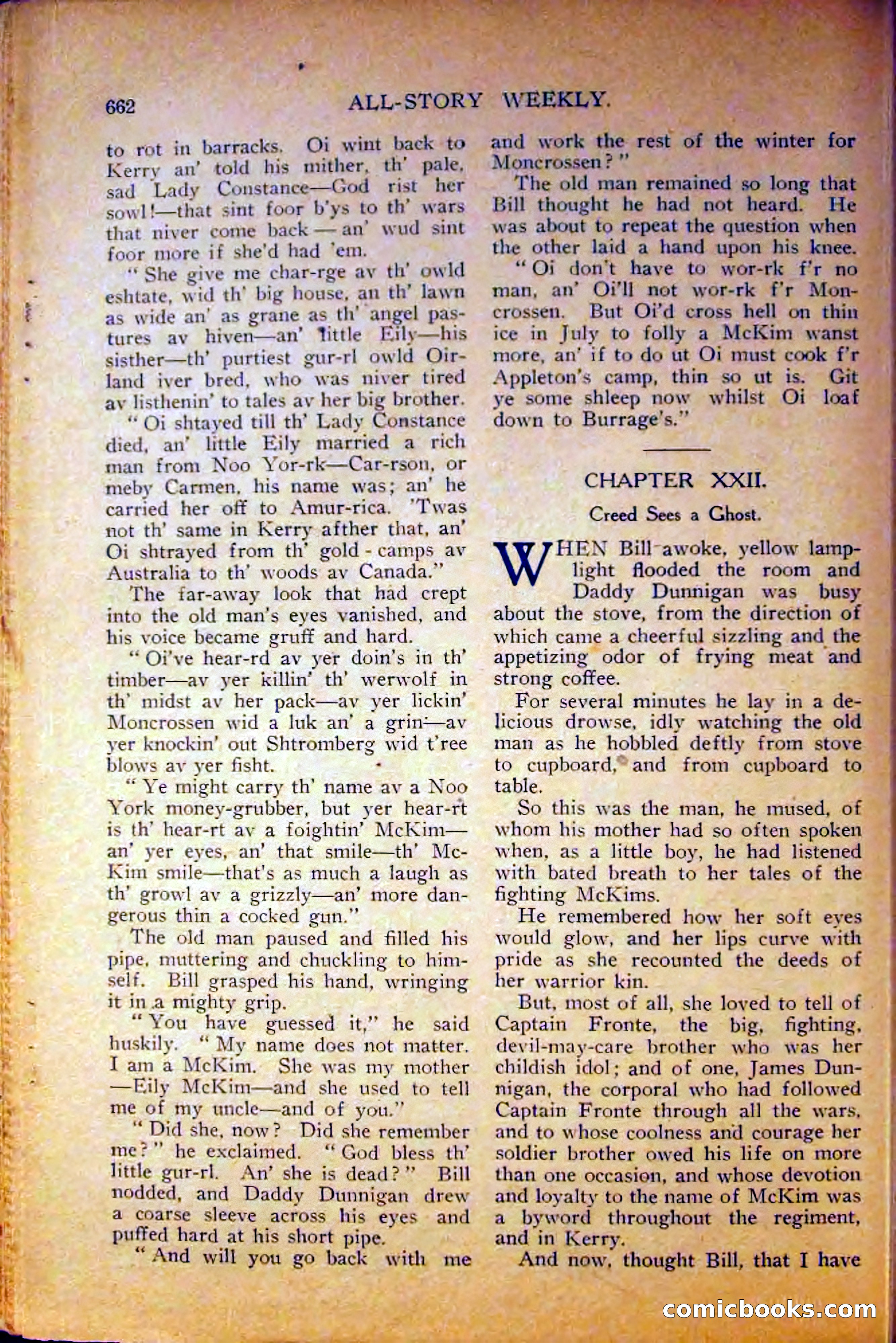 All-Story Weekly, June 5, 1915 — page 100 of 208